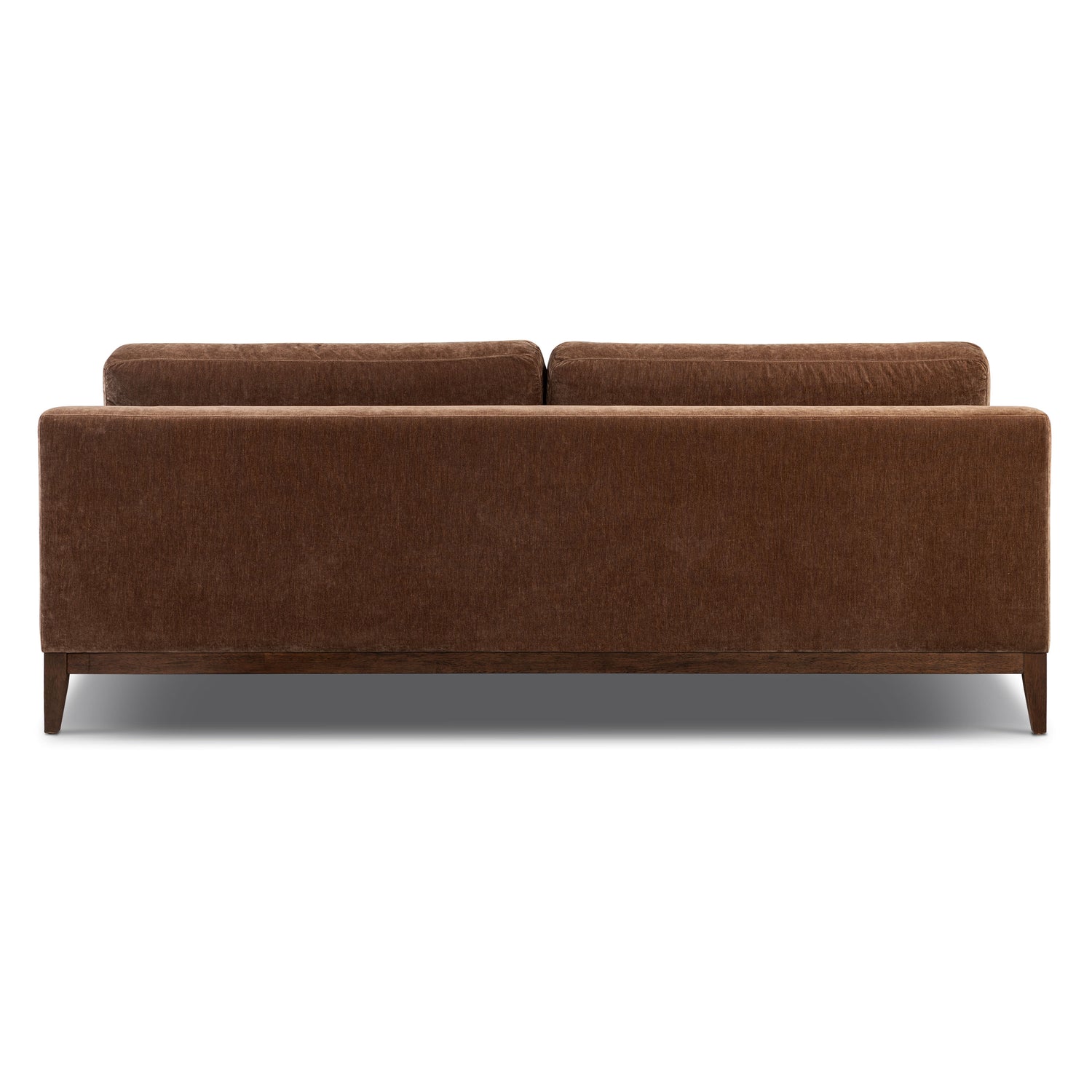Zyon Velvet Sofa | Bronzer Brown 