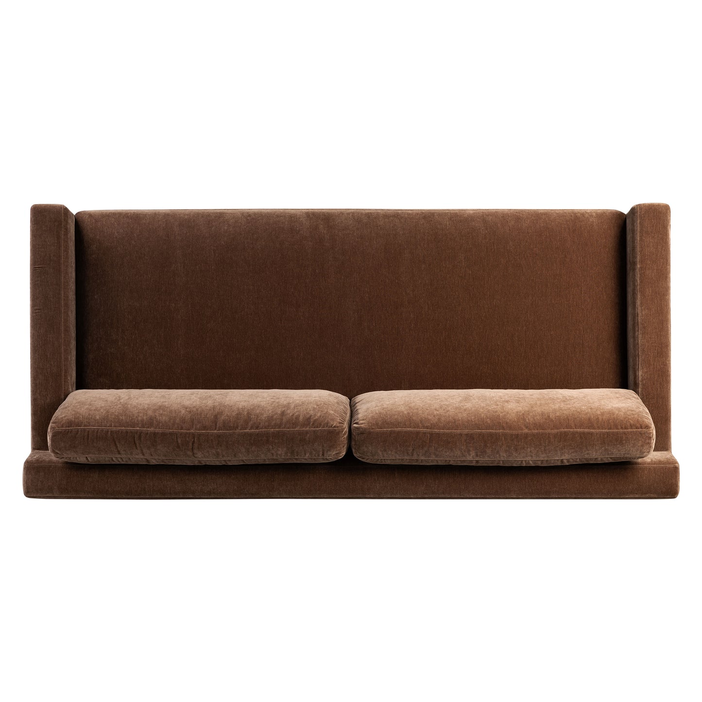 Zyon Velvet Sofa | Bronzer Brown