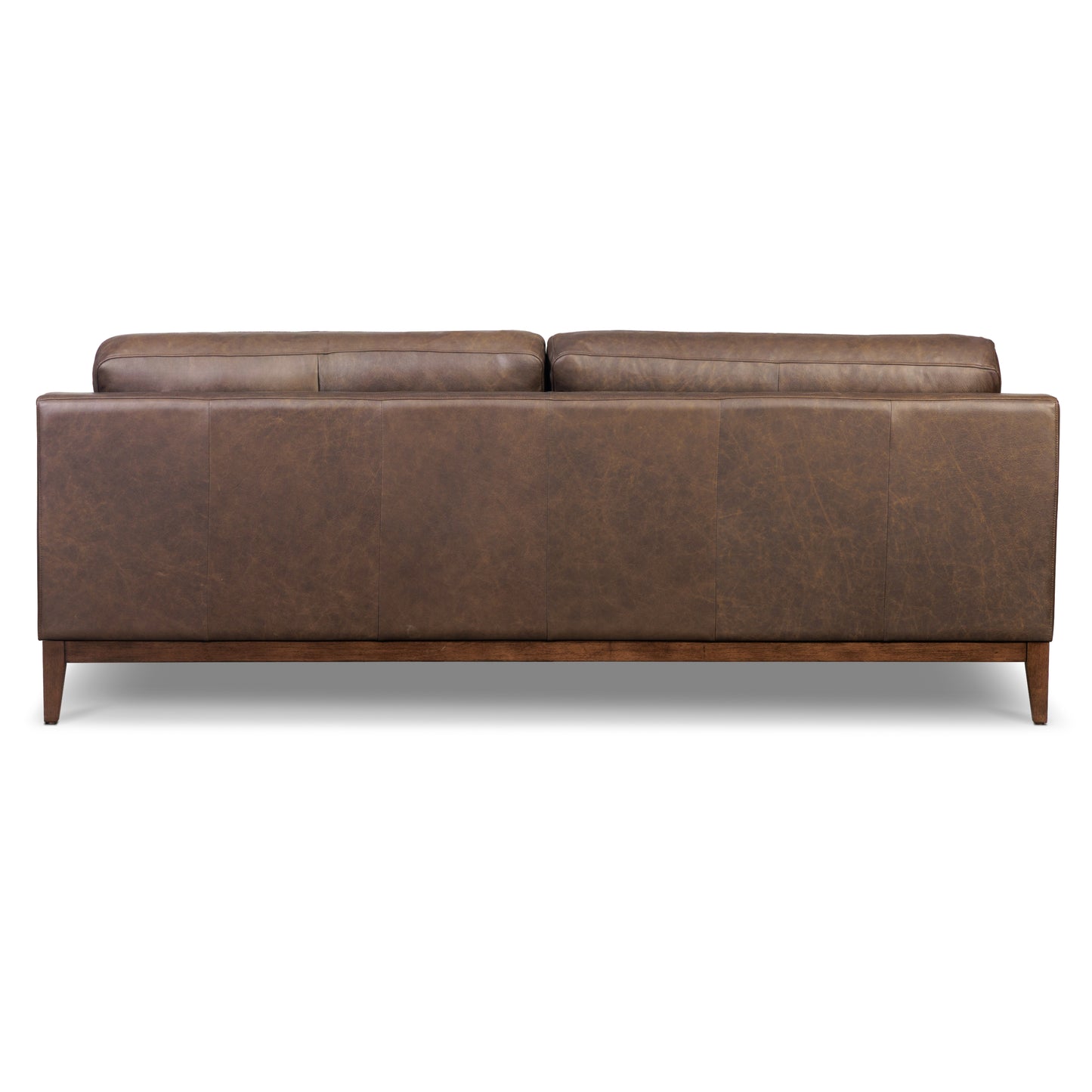 Zyon 90" Leather Sofa | Bridle Brown