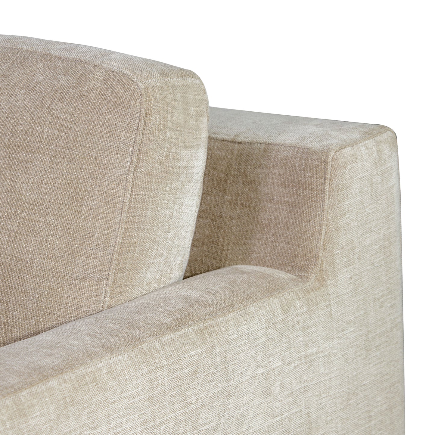 Zyon 90" Fabric Sofa | Canvas Brown