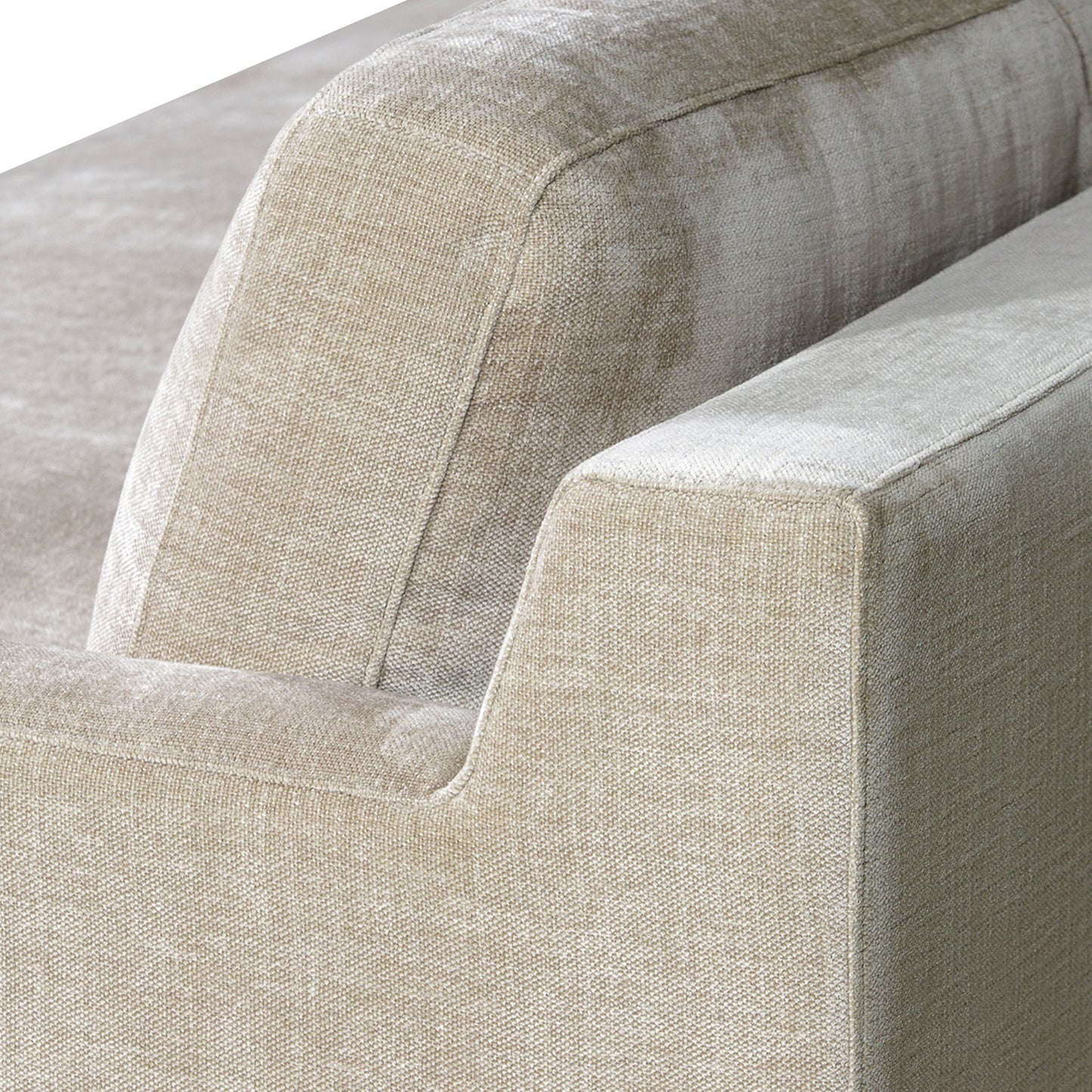 Zyon 90" Fabric Sofa | Canvas Brown