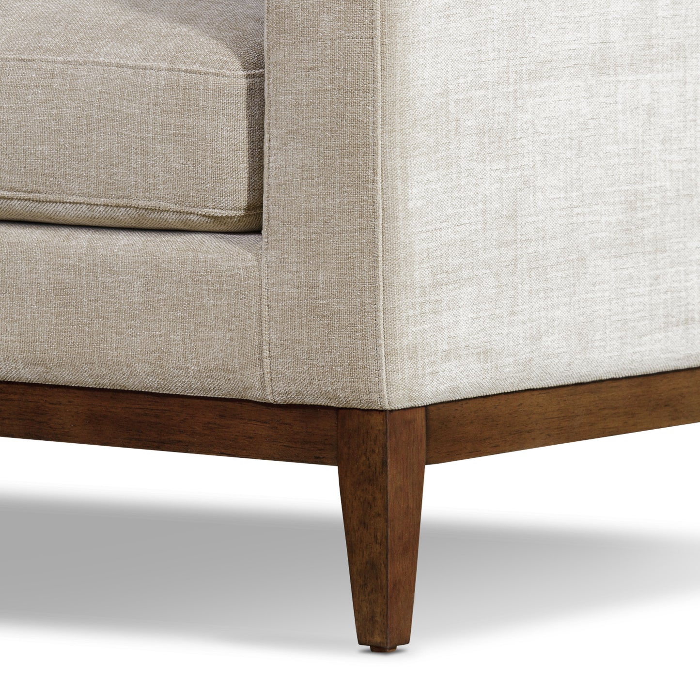 Zyon 90" Fabric Sofa | Canvas Brown