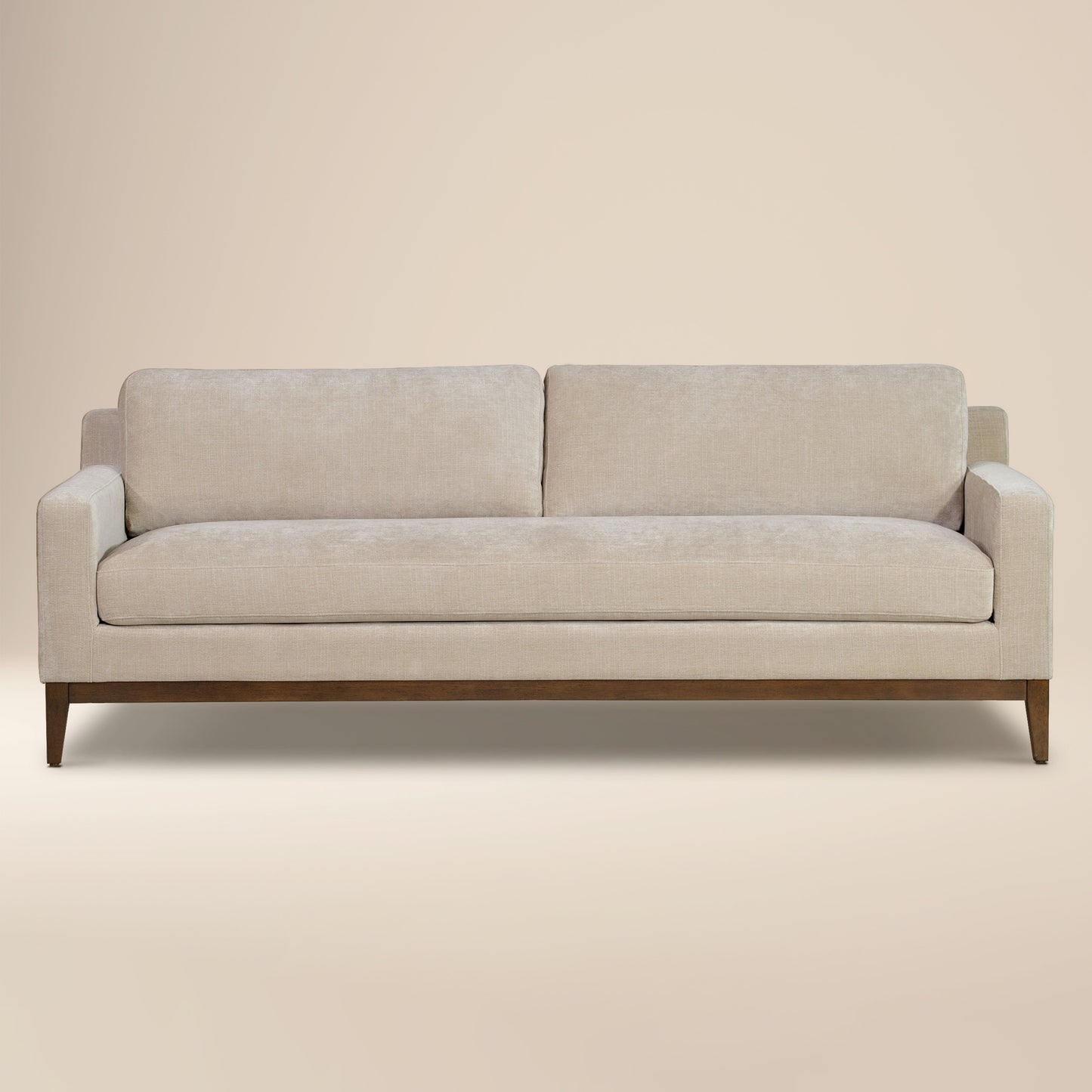 Zyon 90" Fabric Sofa | Canvas Brown