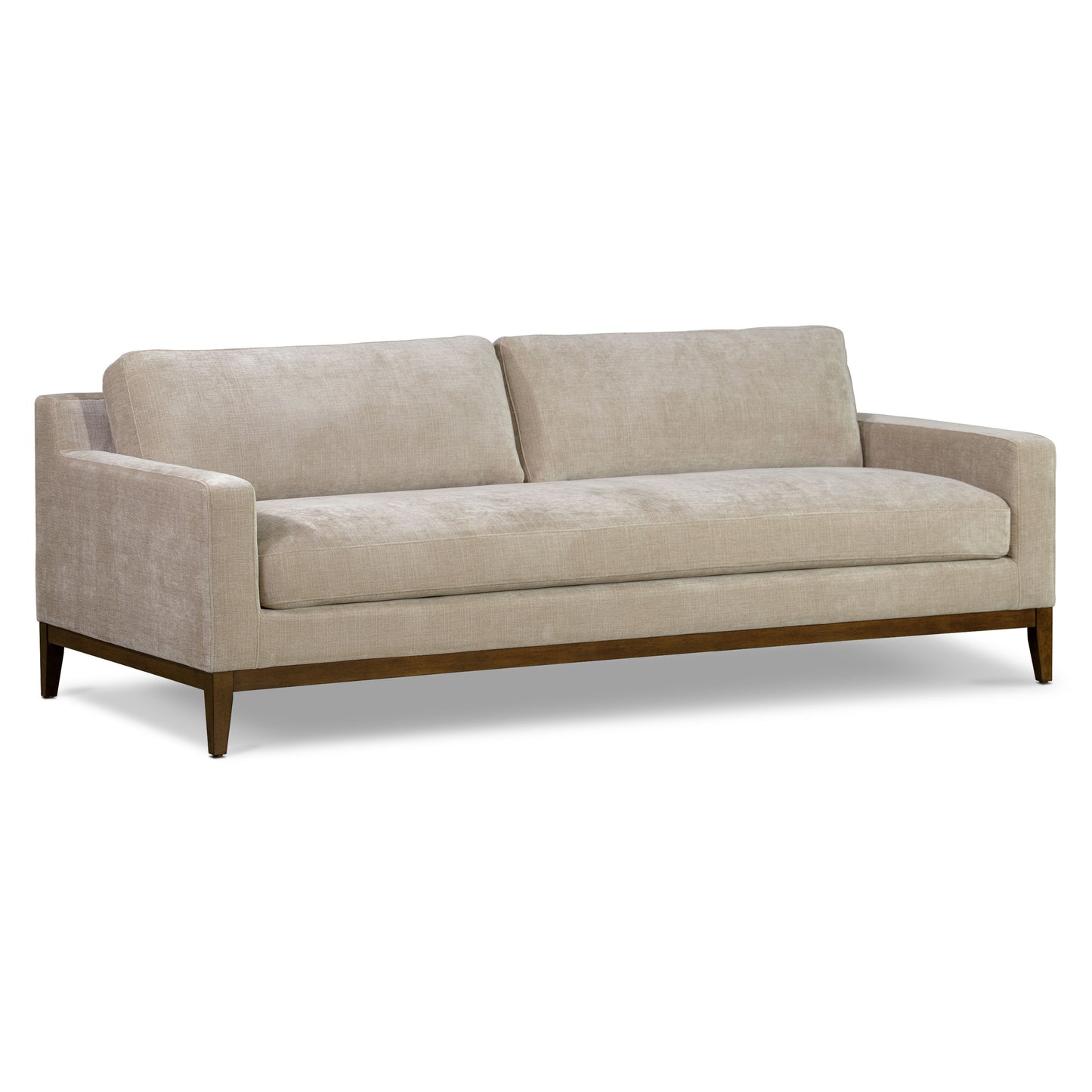 Zyon 90" Fabric Sofa | Canvas Brown