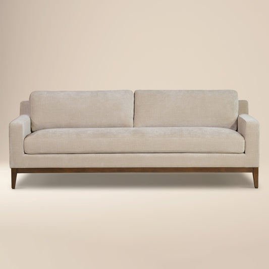 Zyon 90" Fabric Sofa | Canvas Brown