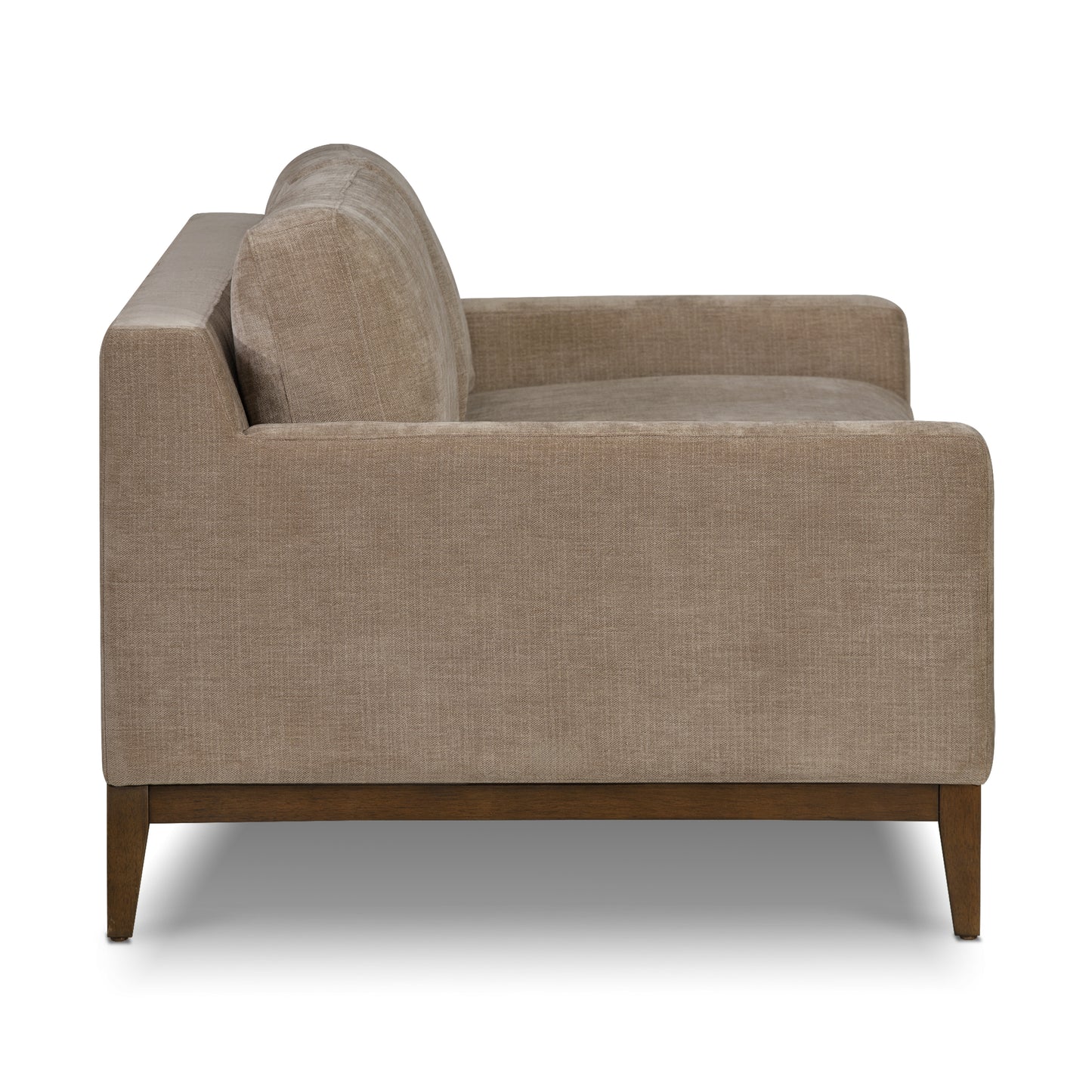 Zyon 90" Fabric Sofa | Clove Brown