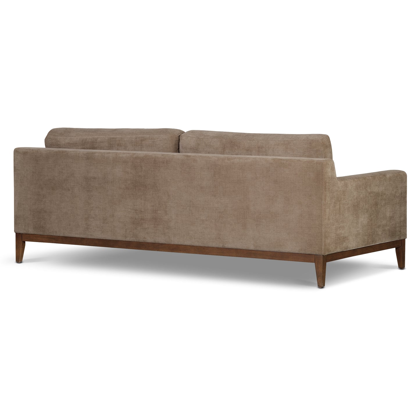 Zyon 90" Fabric Sofa | Clove Brown