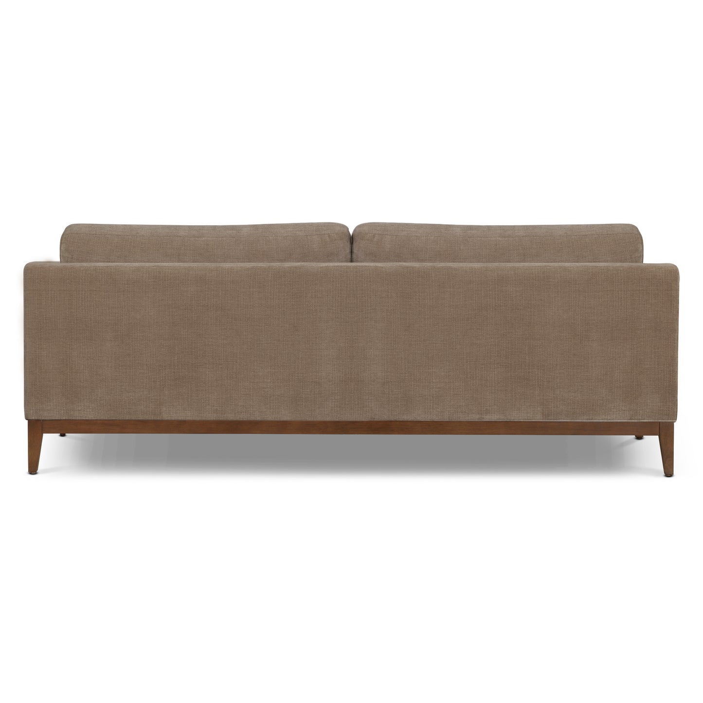 Zyon 90" Fabric Sofa | Clove Brown