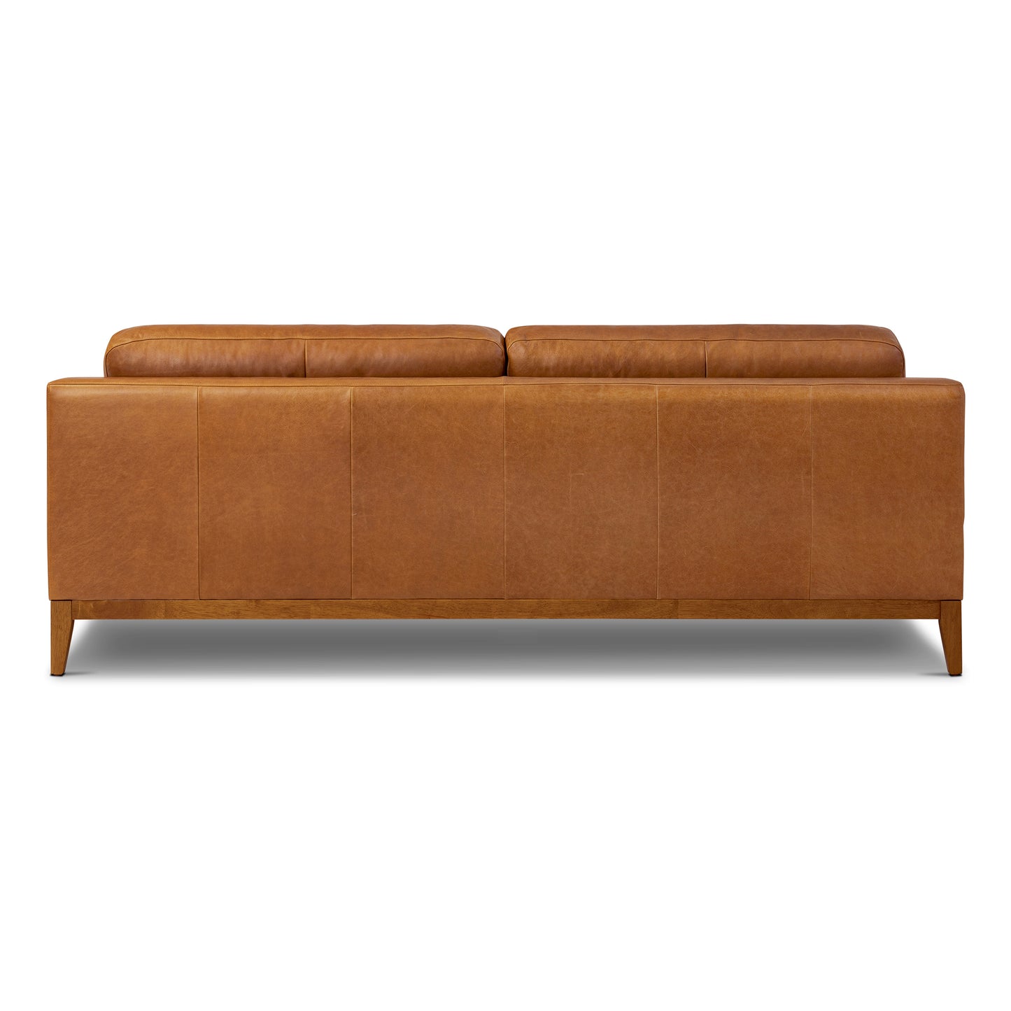 Zyon 90" Leather Sofa | Saddle Tan