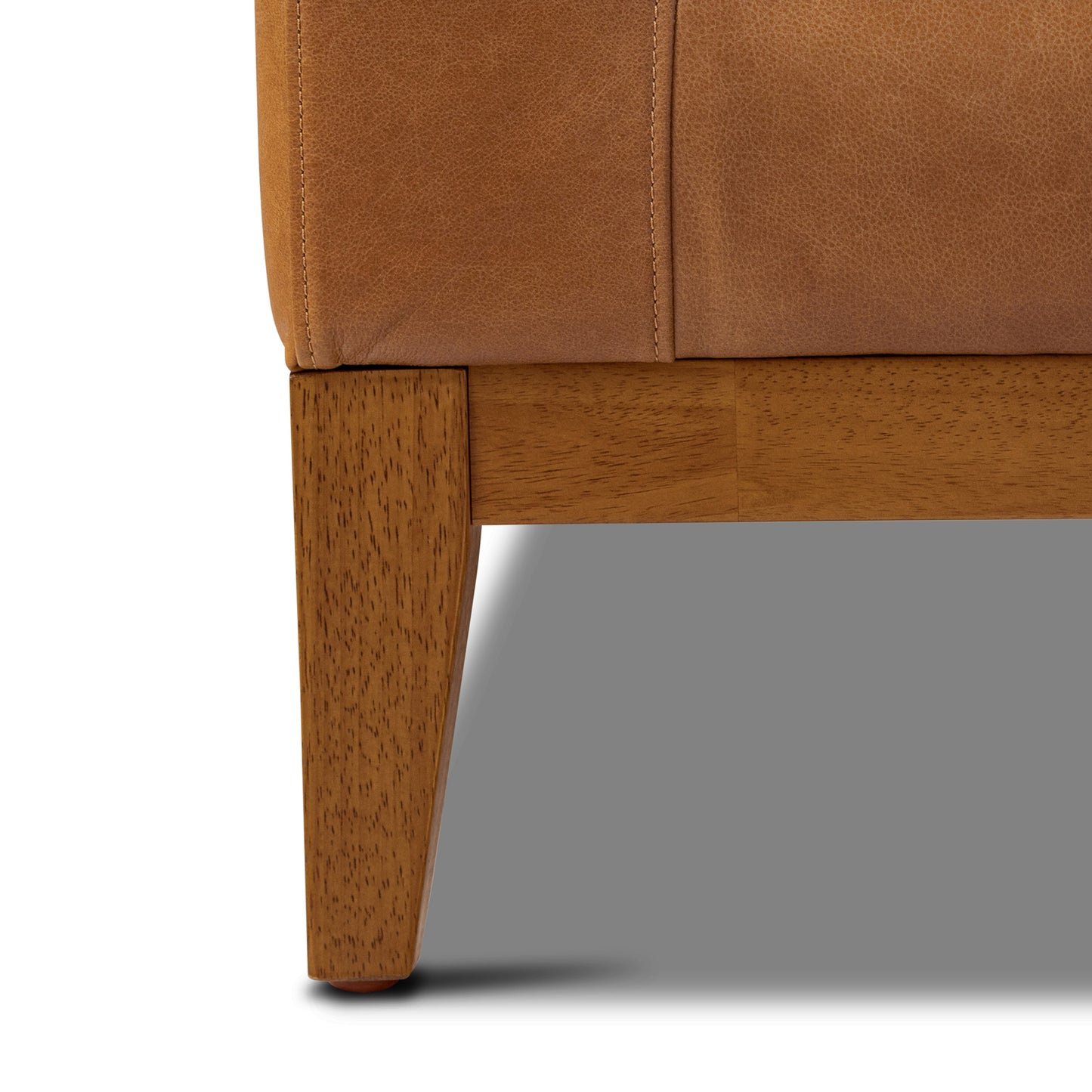 Zyon 90" Leather Sofa | Saddle Tan