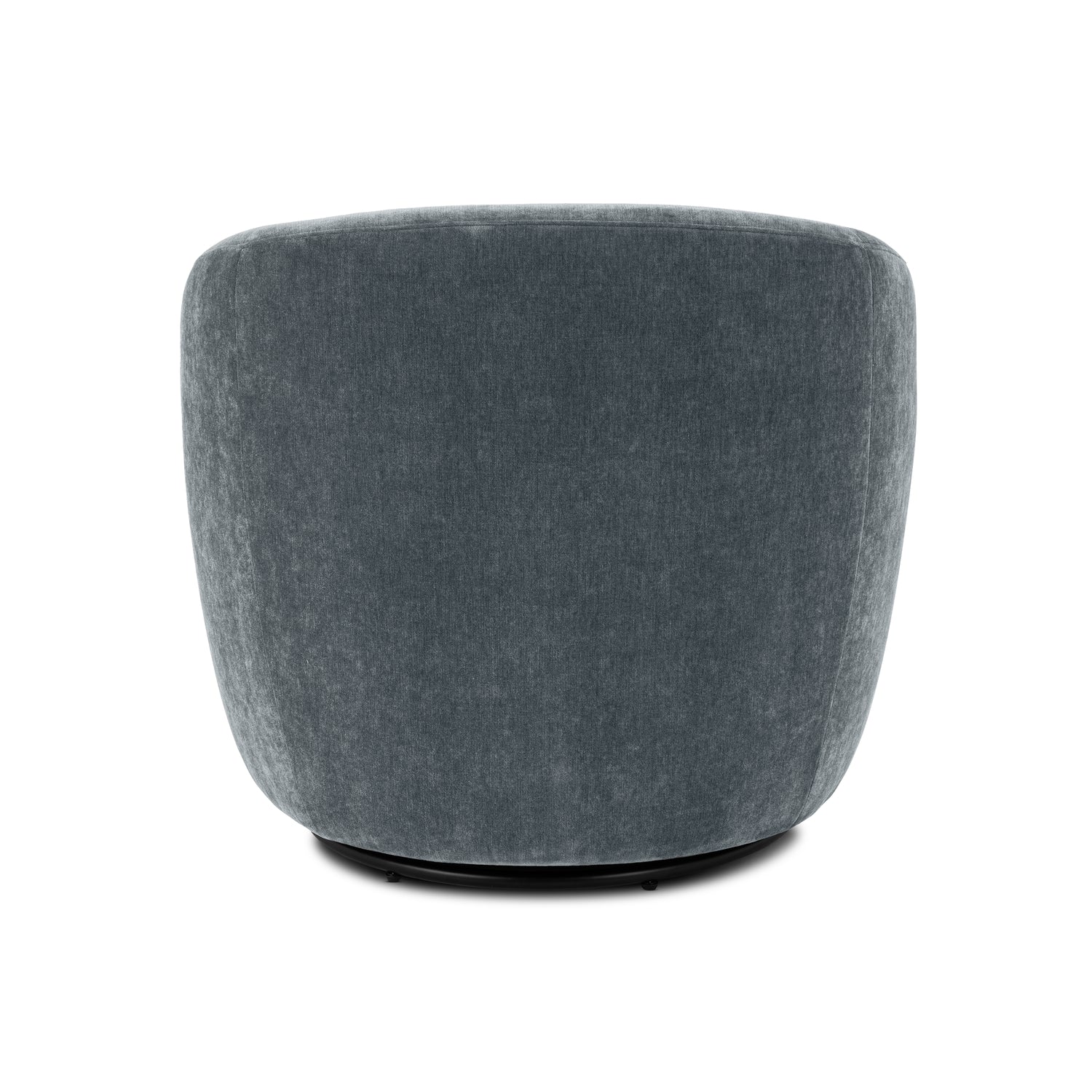Alma Swivel Lounge Chair | Boreal Blue 