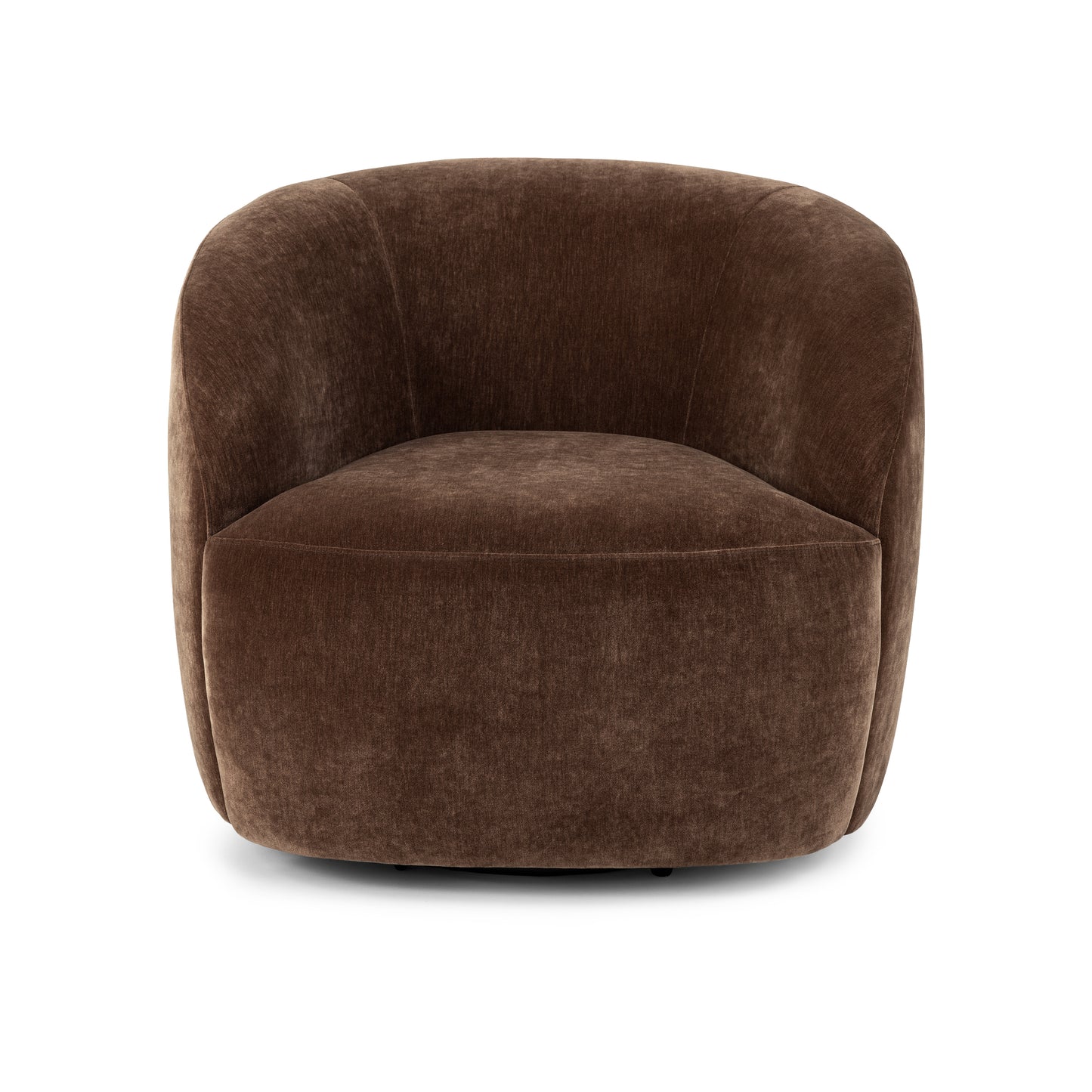 Alma Swivel Lounge Chair | Bronzer Brown