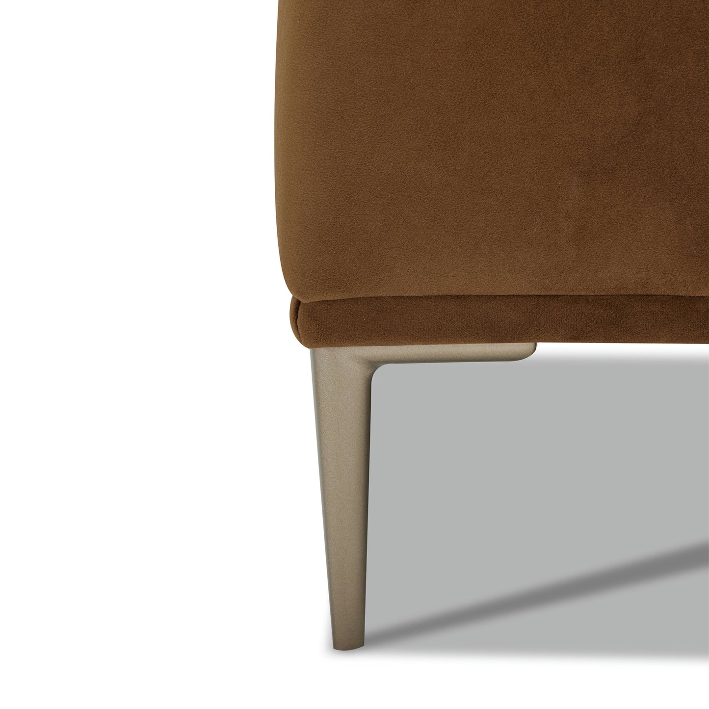 Rue 113" Right-Facing Chaise Sectional | Haven Brown