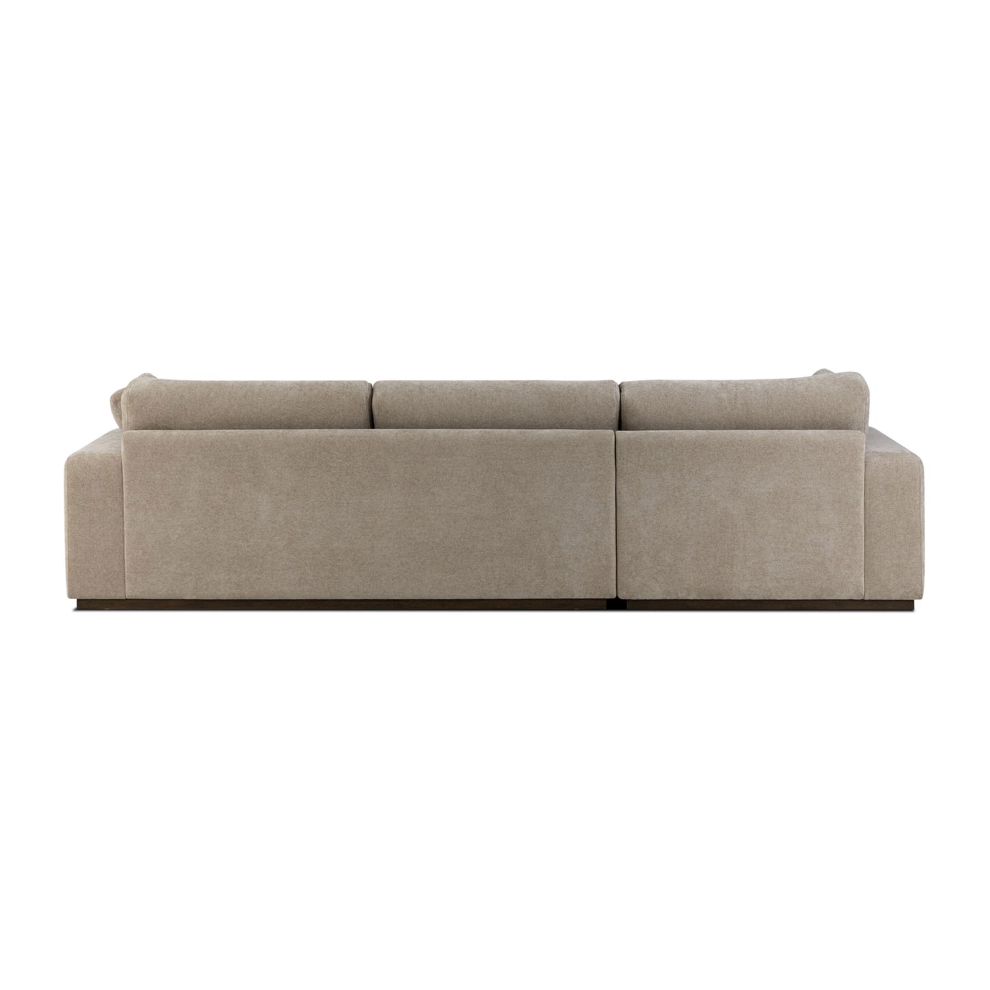 Malaga Left-Facing Sectional Sofa | Drift Brown