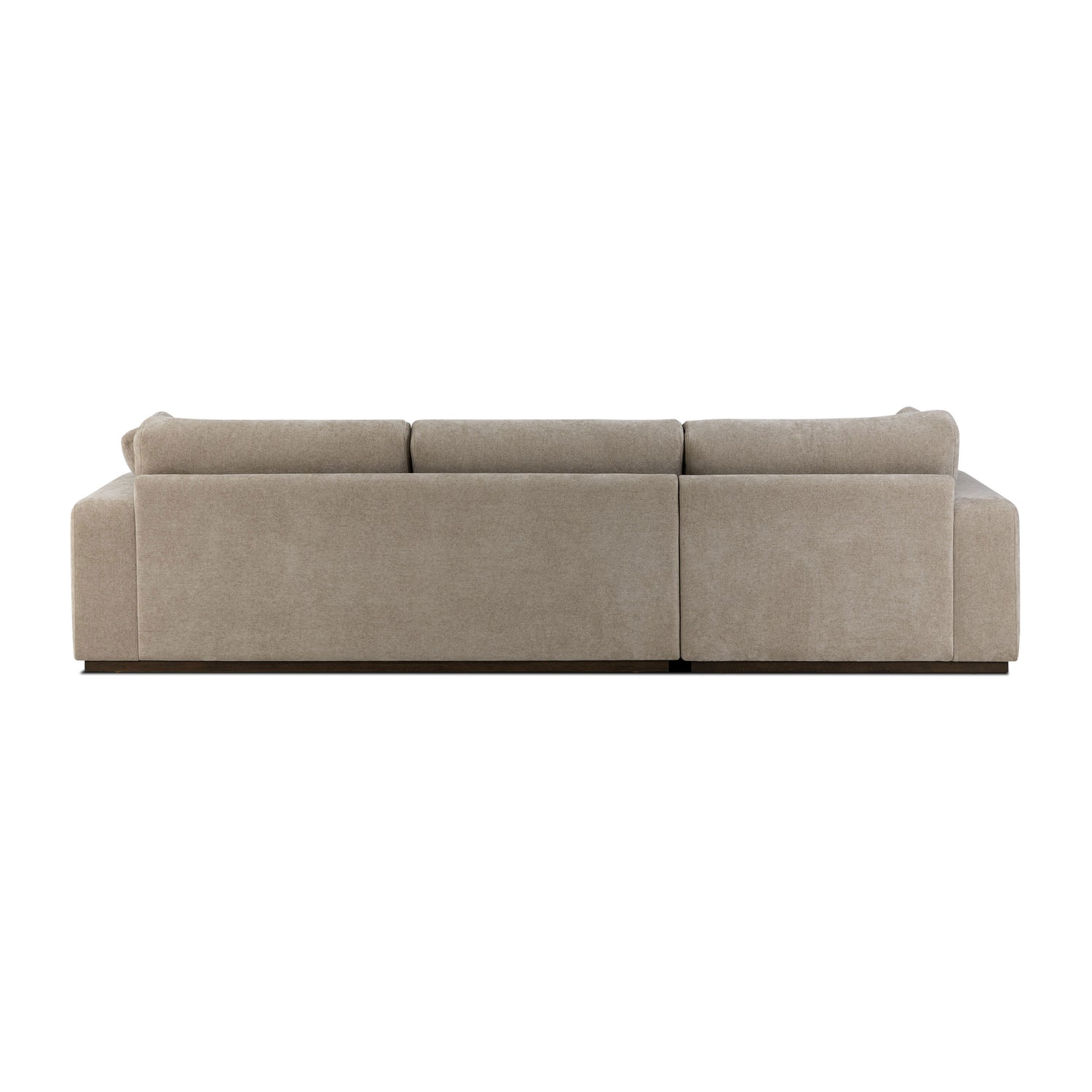 Malaga Left-Facing Sectional Sofa | Drift Brown 