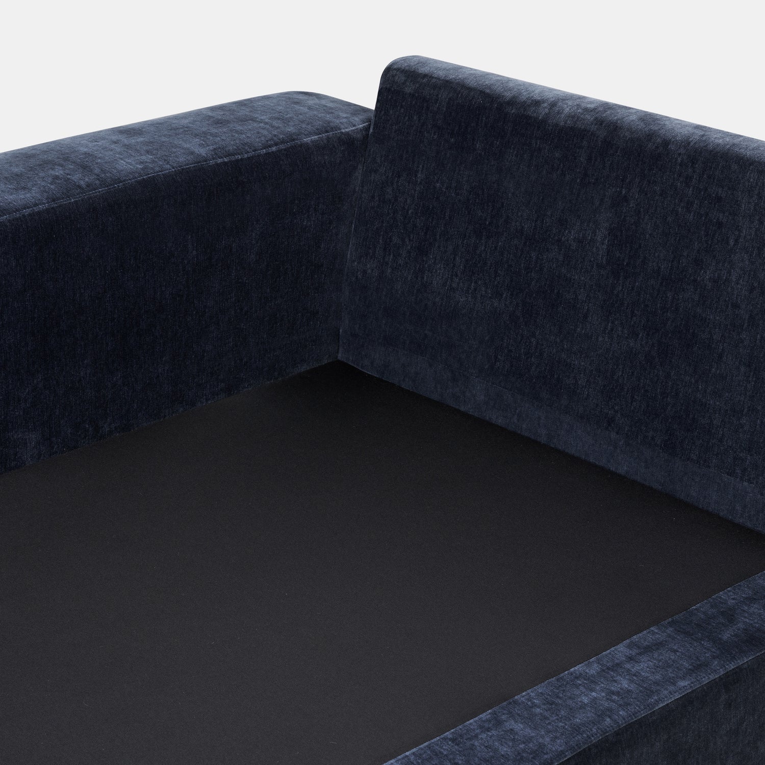 Malaga Left-Facing Sectional Sofa | Mystic Blue 