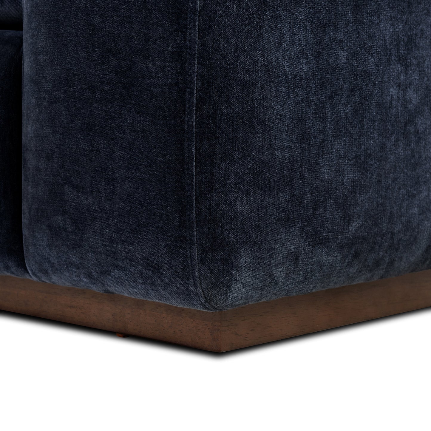 Malaga Left-Facing Sectional Sofa | Mystic Blue