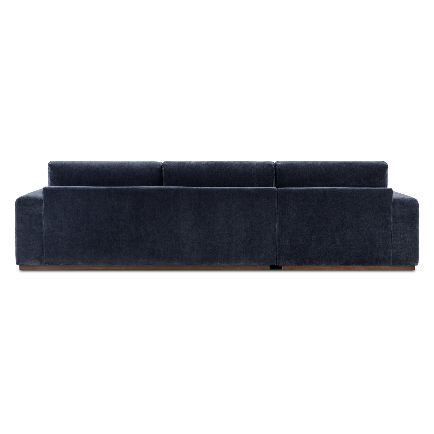 Malaga Left-Facing Sectional Sofa | Mystic Blue