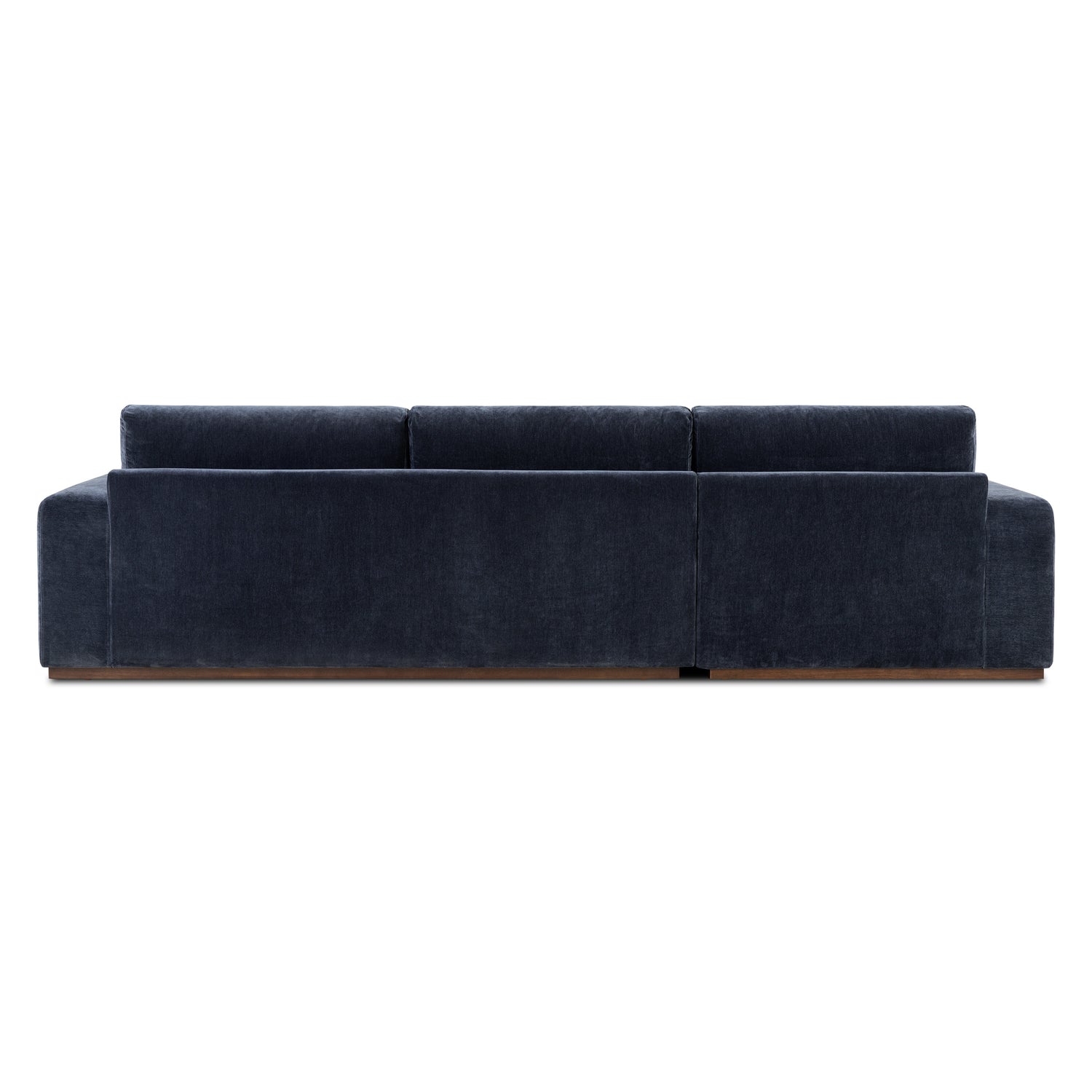 Malaga Left-Facing Sectional Sofa | Mystic Blue 