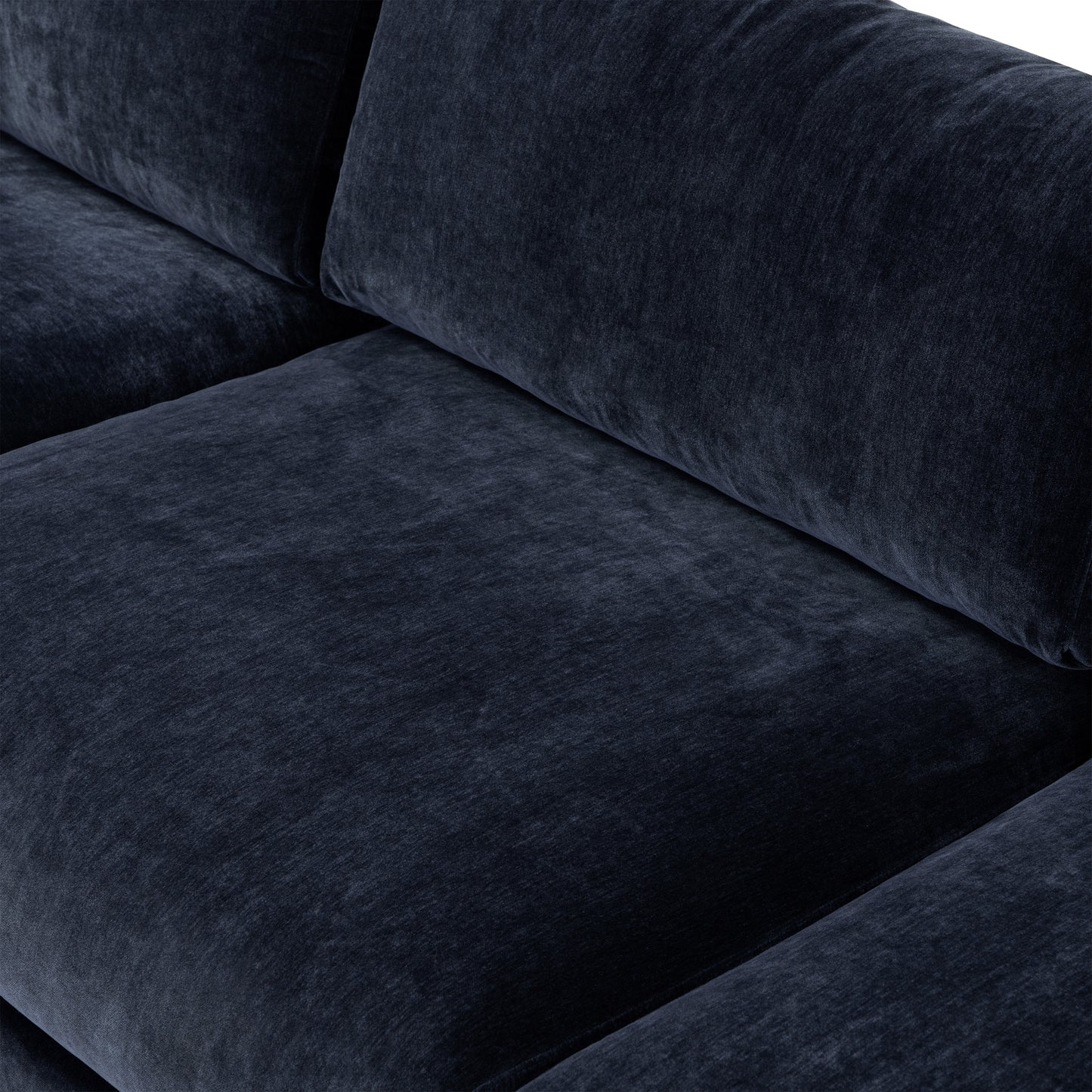 Malaga Left-Facing Sectional Sofa | Mystic Blue
