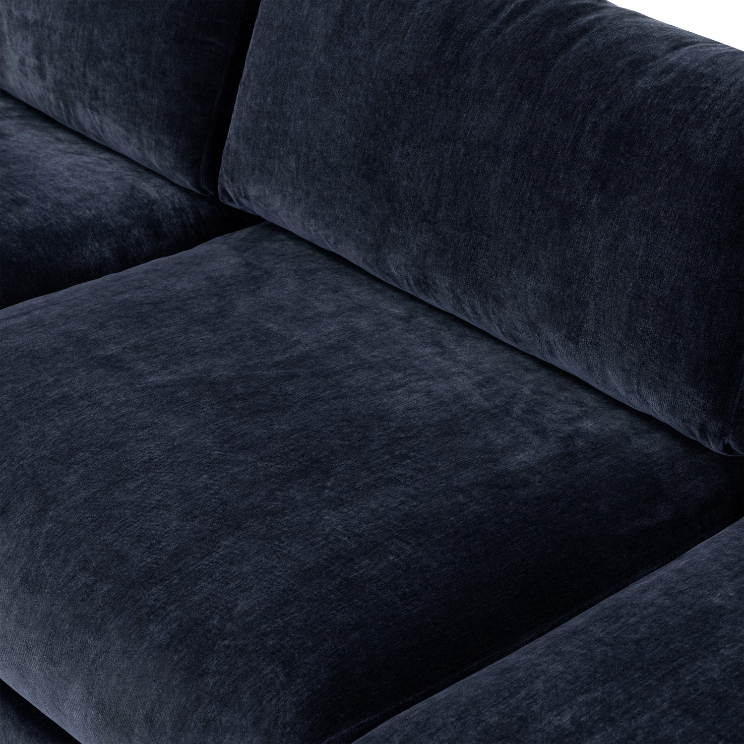 Malaga Left-Facing Sectional Sofa | Mystic Blue 
