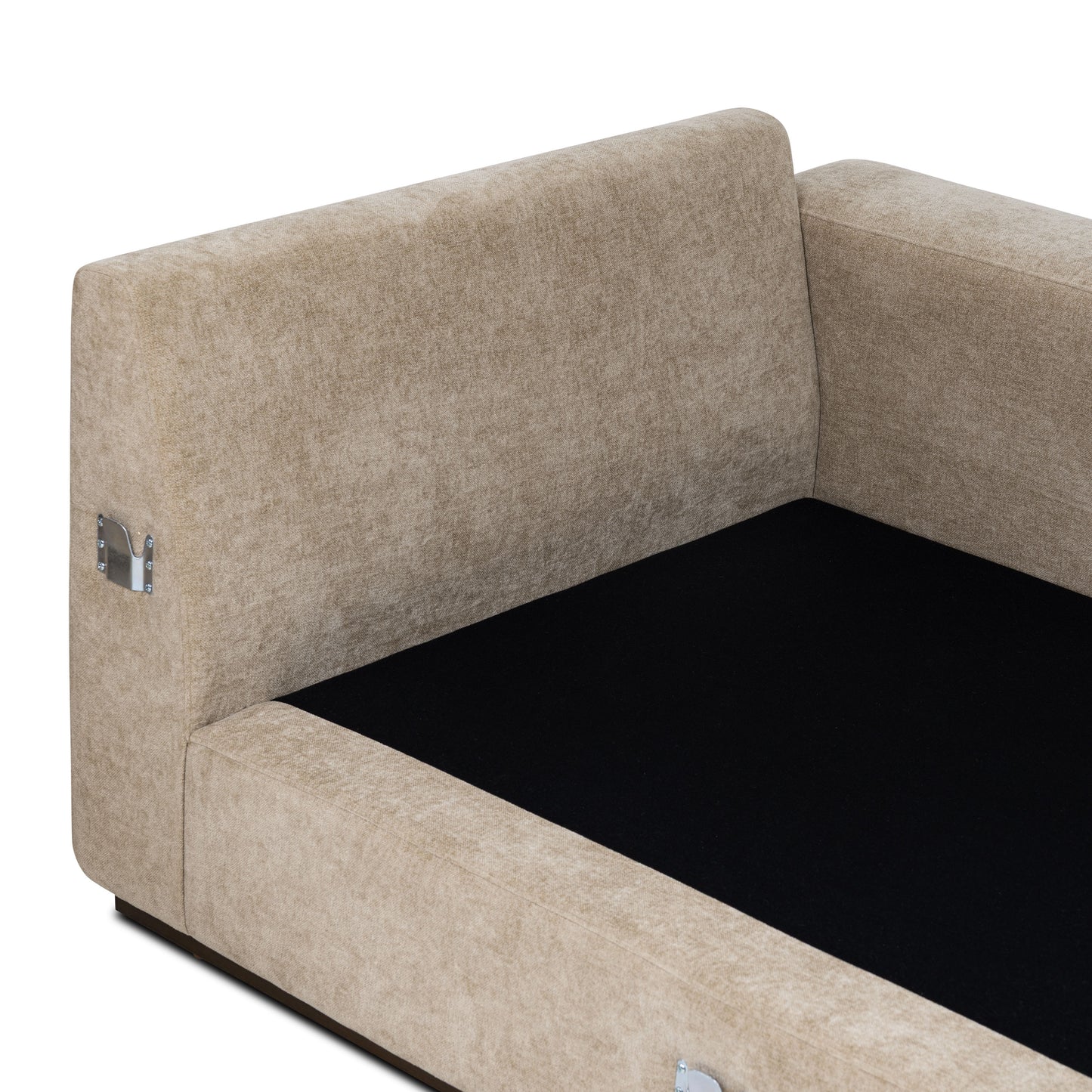 Malaga Right-Facing Sectional Sofa | Drift Brown