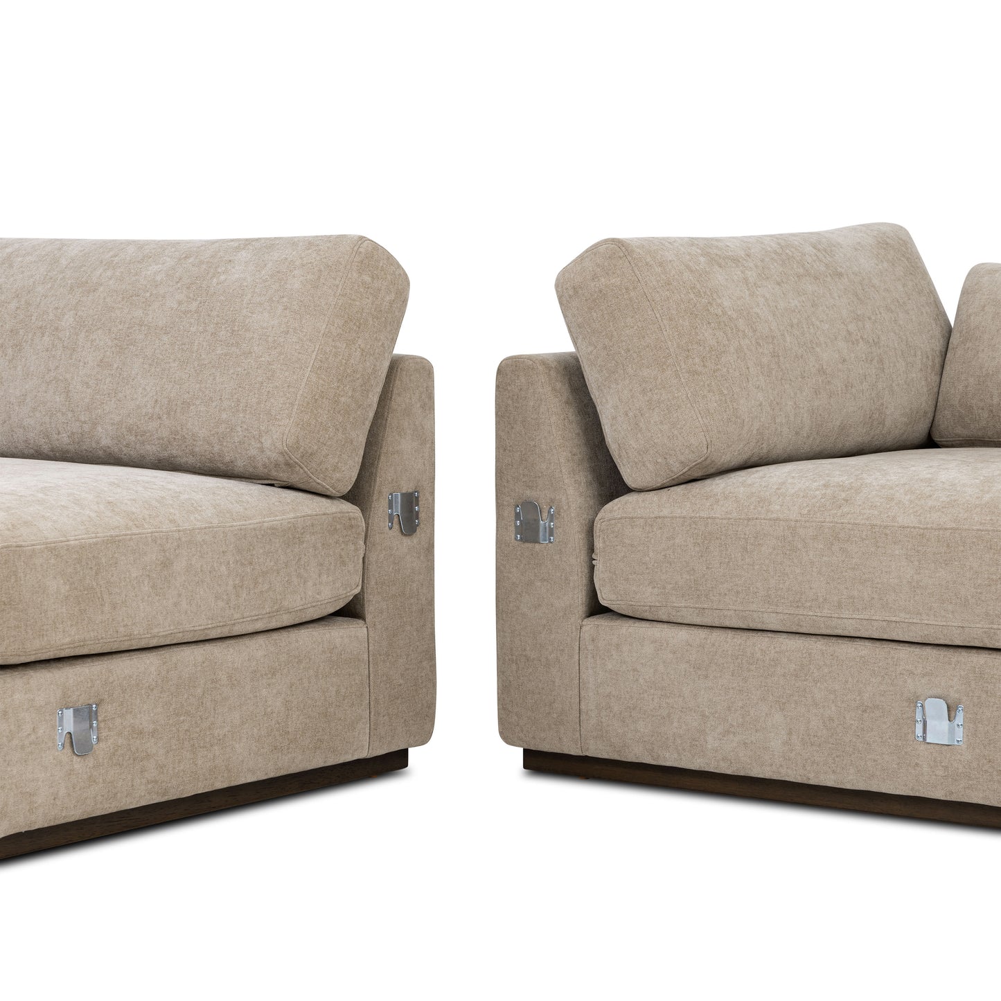 Malaga Right-Facing Sectional Sofa | Drift Brown