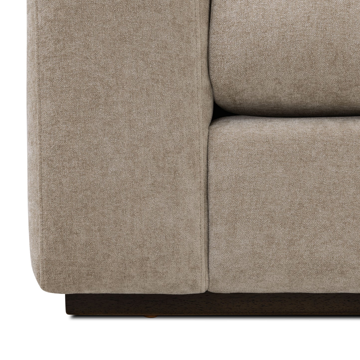 Malaga Right-Facing Sectional Sofa | Drift Brown