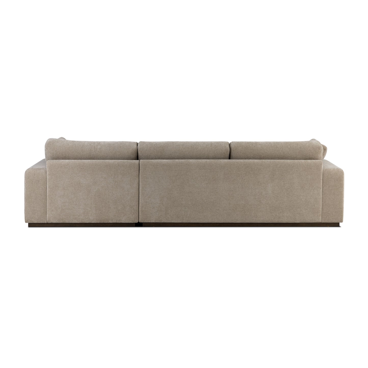 Malaga Right-Facing Sectional Sofa | Drift Brown
