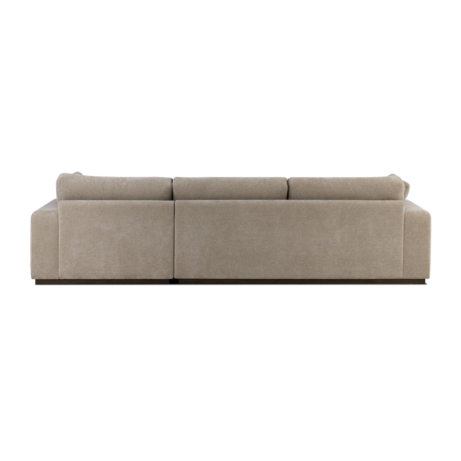 Malaga Right-Facing Sectional Sofa | Drift Brown 
