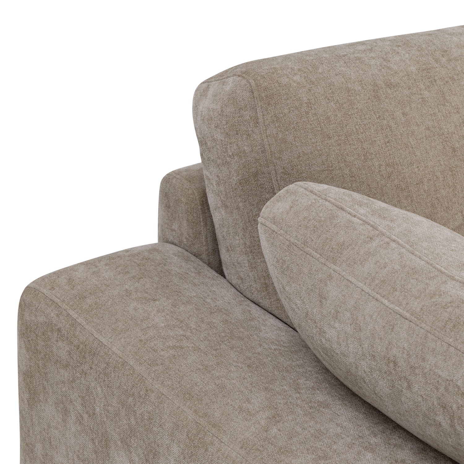 Malaga Right-Facing Sectional Sofa | Drift Brown 