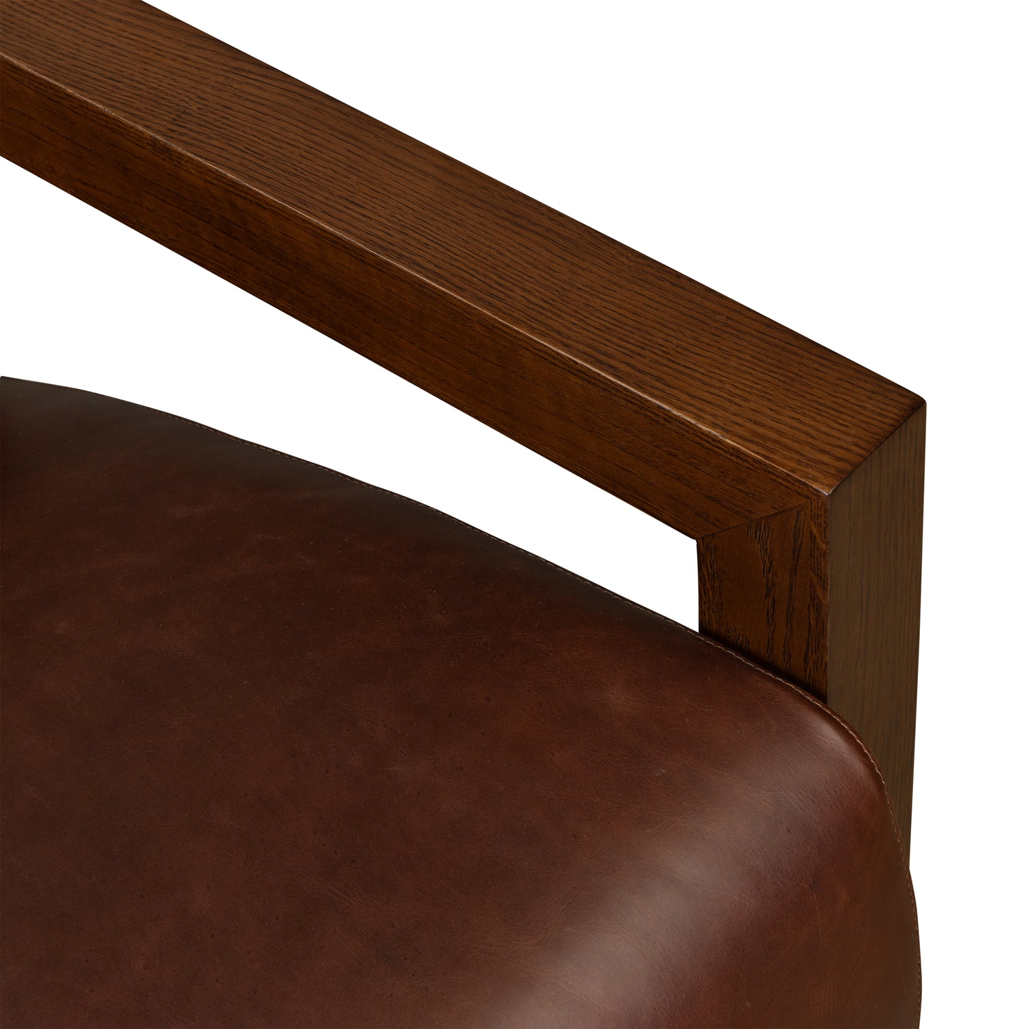 Giza Leather Lounge Chair | Oscuro Brown | Set of 2 