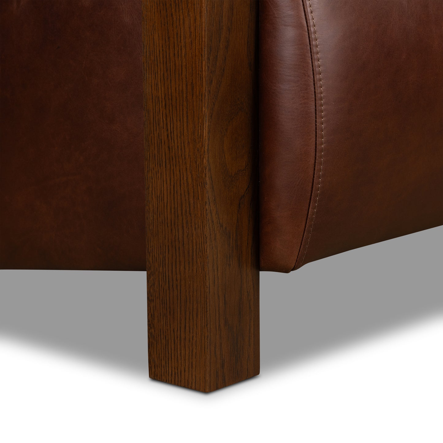 Giza Leather Lounge Chair | Oscuro Brown | Set of 2