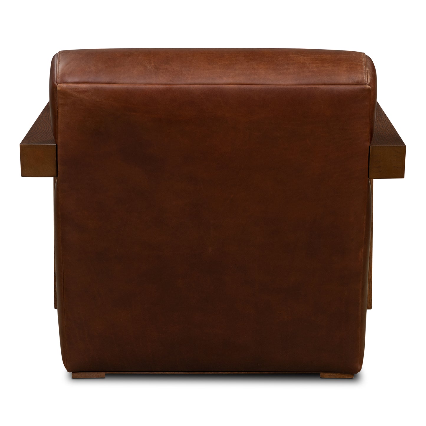 Giza Leather Lounge Chair | Oscuro Brown | Single