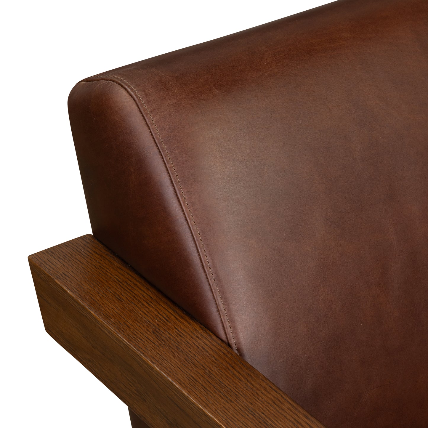 Giza Leather Lounge Chair | Oscuro Brown | Set of 2