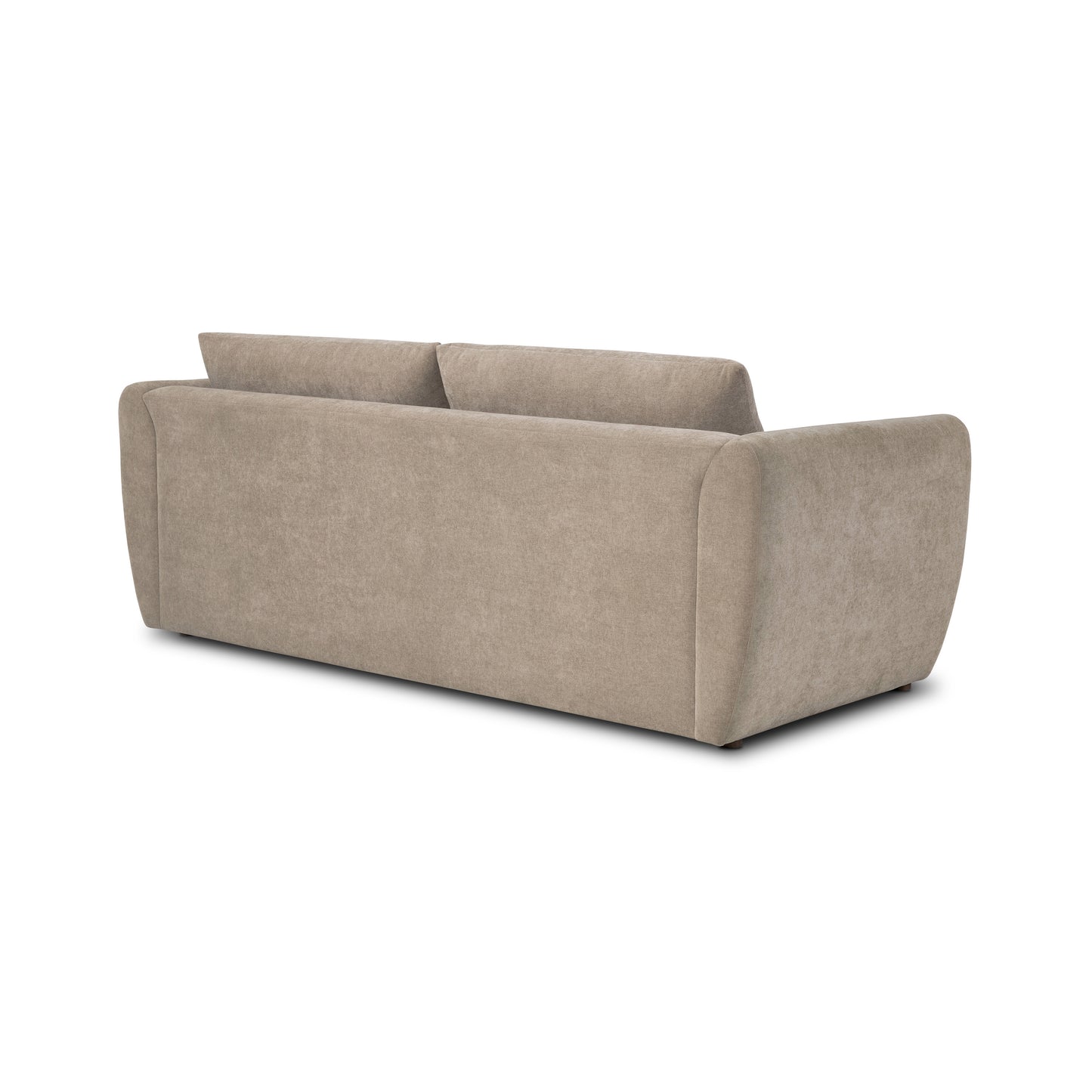 Matera 92" Sleeper Sofa Bed with Storage Compartment | Drift Brown