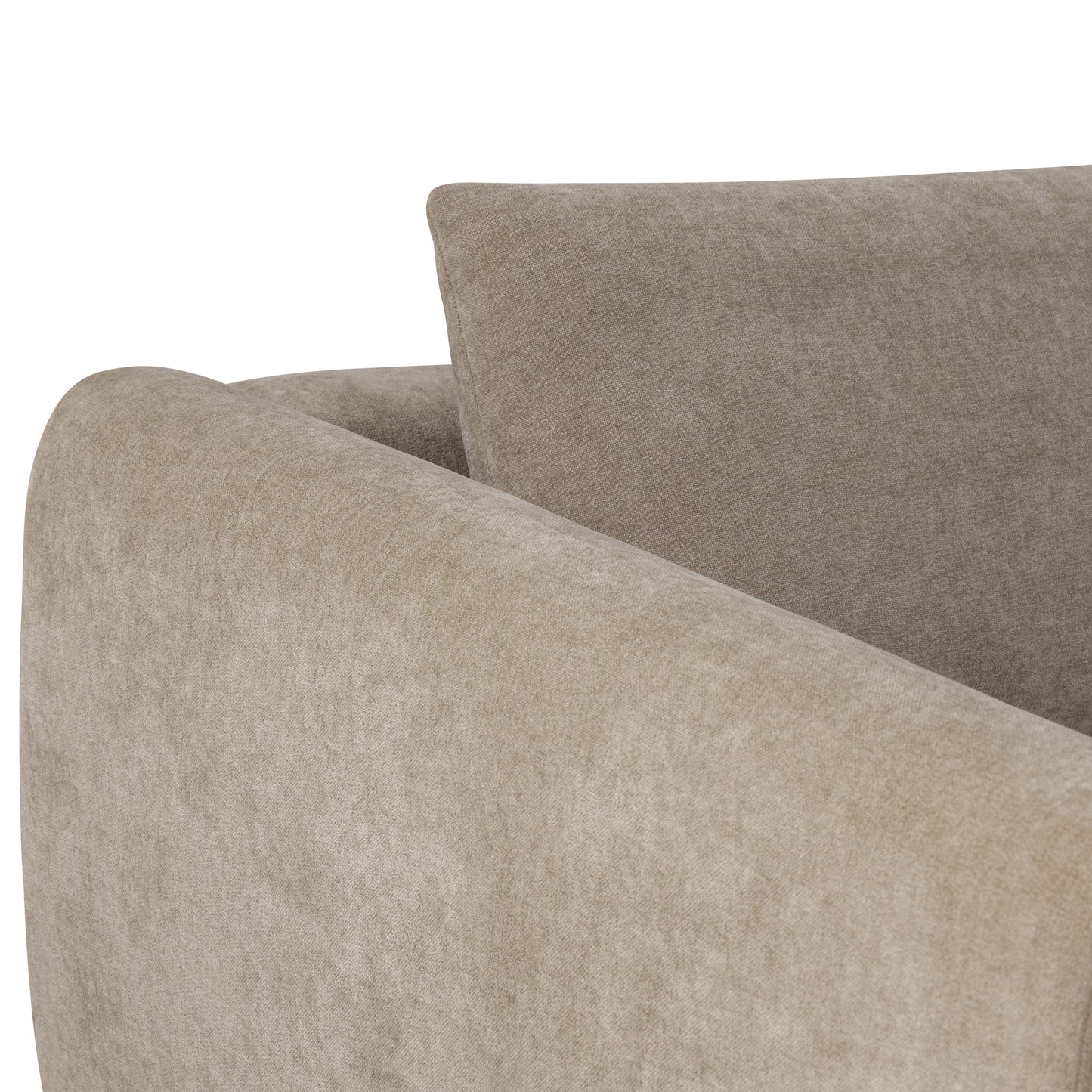 Matera 92" Sleeper Sofa Bed with Storage Compartment | Drift Brown