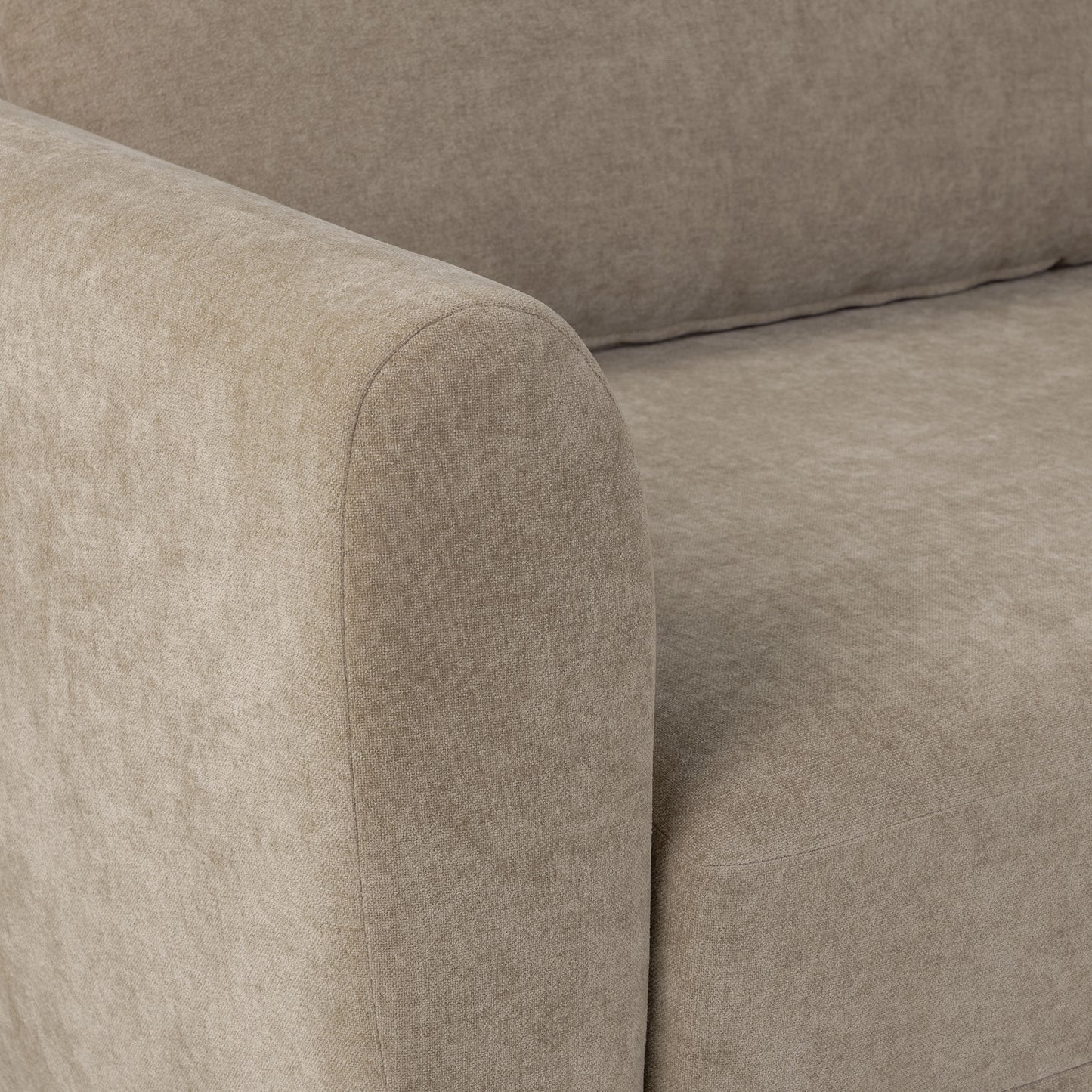 Matera 92" Sleeper Sofa Bed with Storage Compartment | Drift Brown