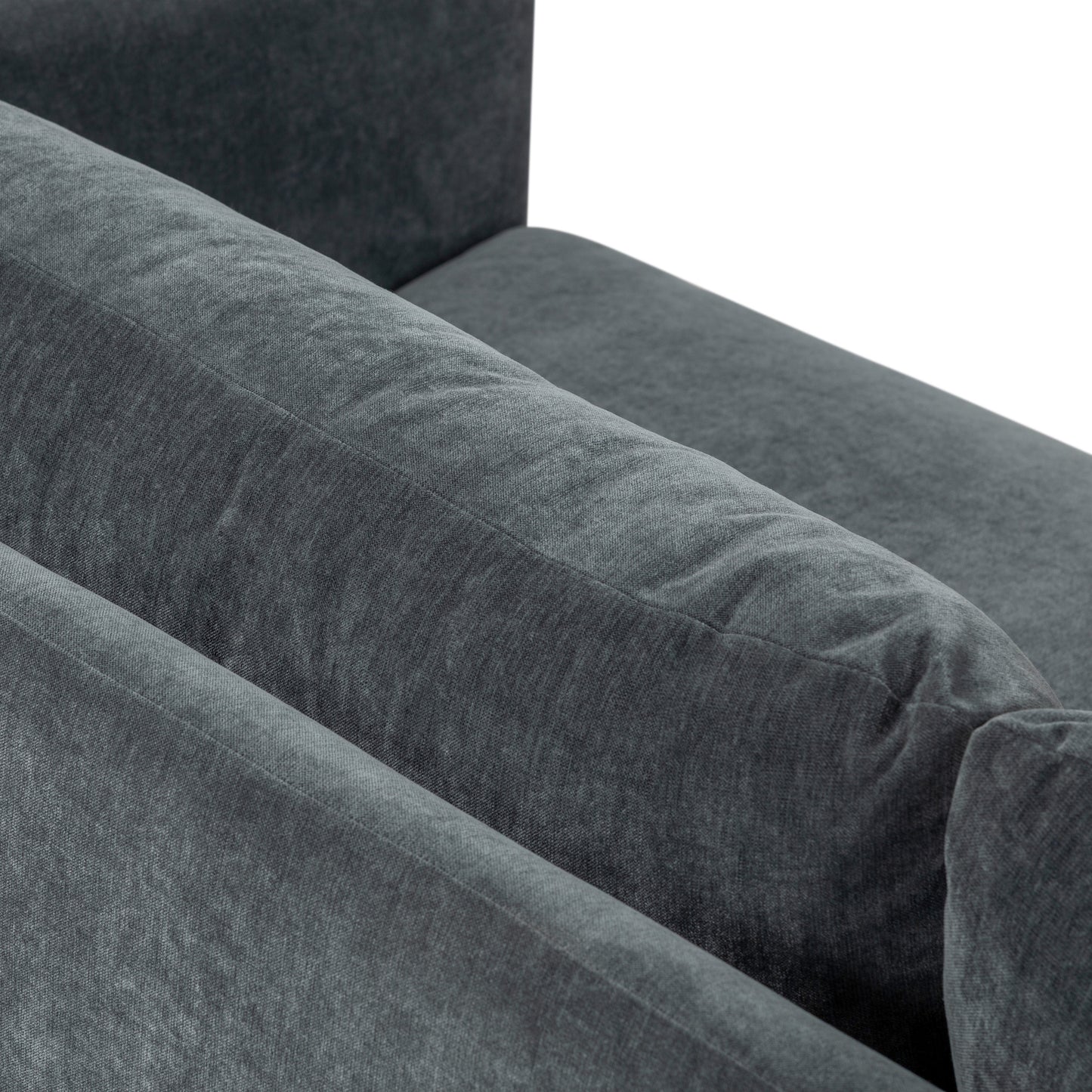 Nervan 84" Sofa | Boreal Blue