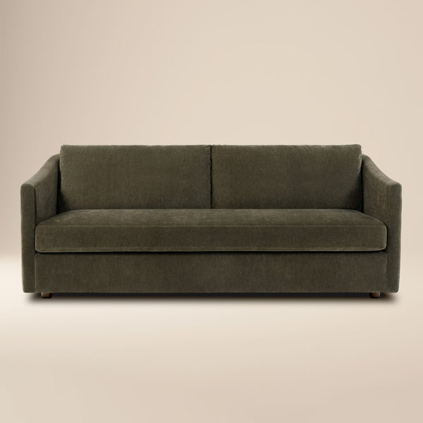Nervan 84" Sofa | Lume Green