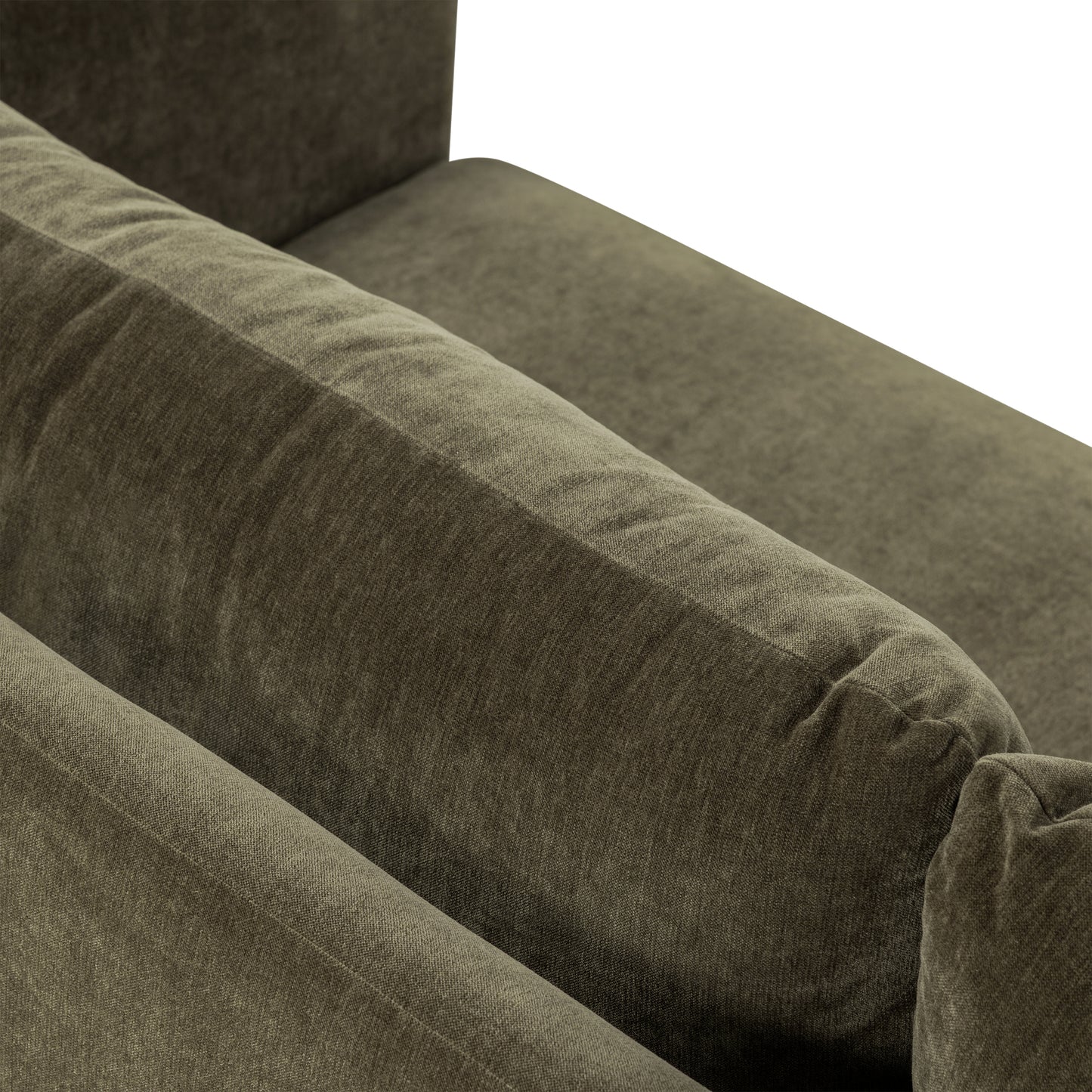 Nervan 84" Sofa | Lume Green