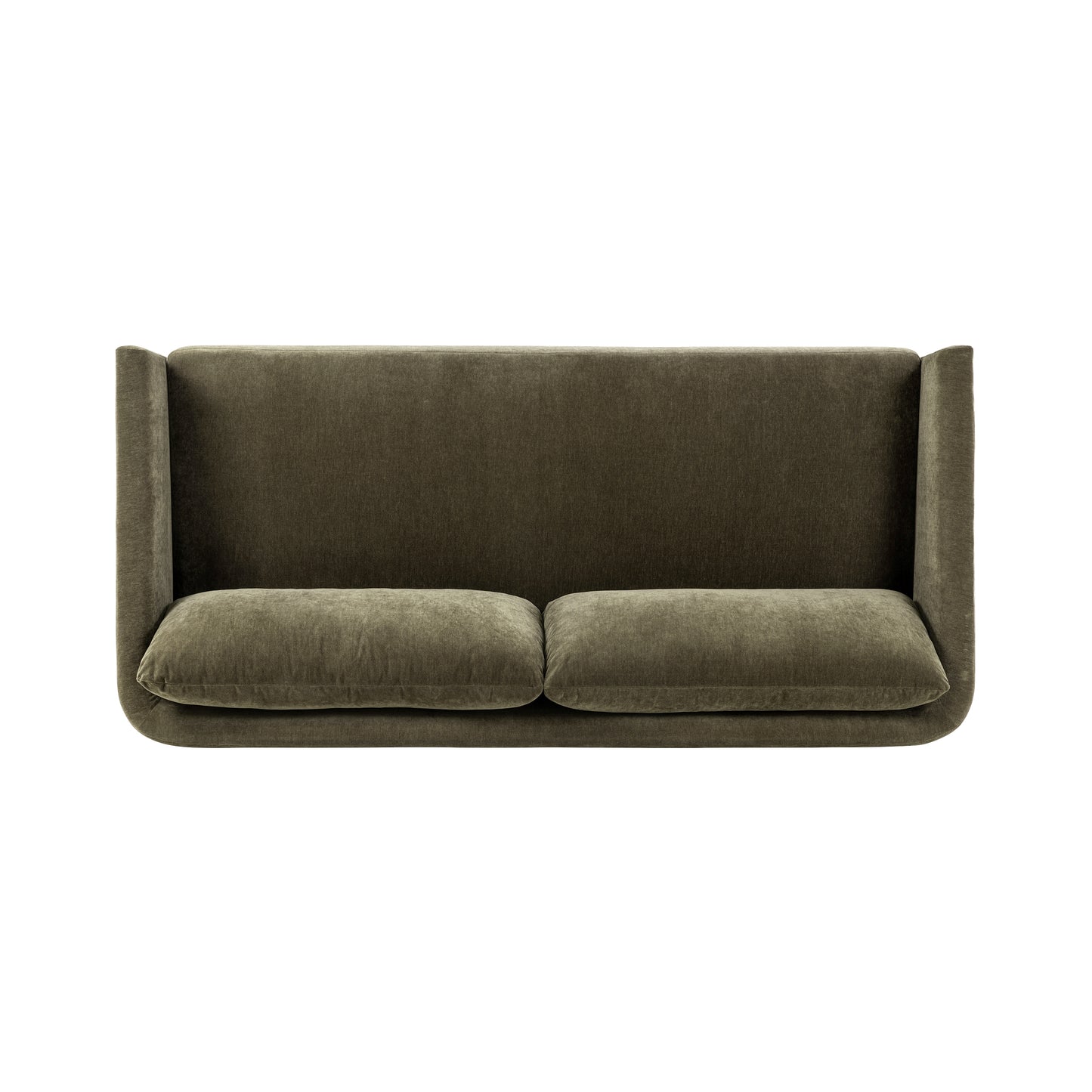 Nervan 84" Sofa | Lume Green