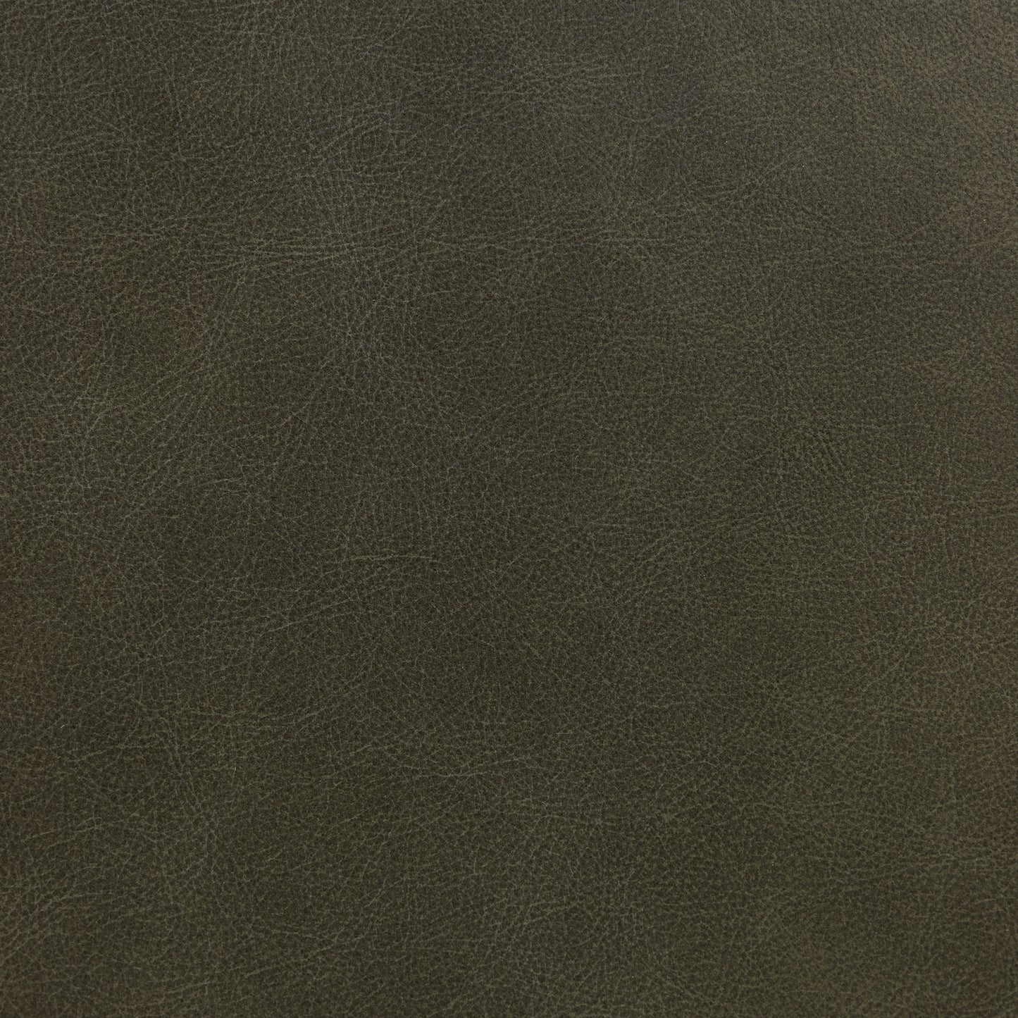 Jarmo Leather Ottoman with Walnut Table | Olivine Green