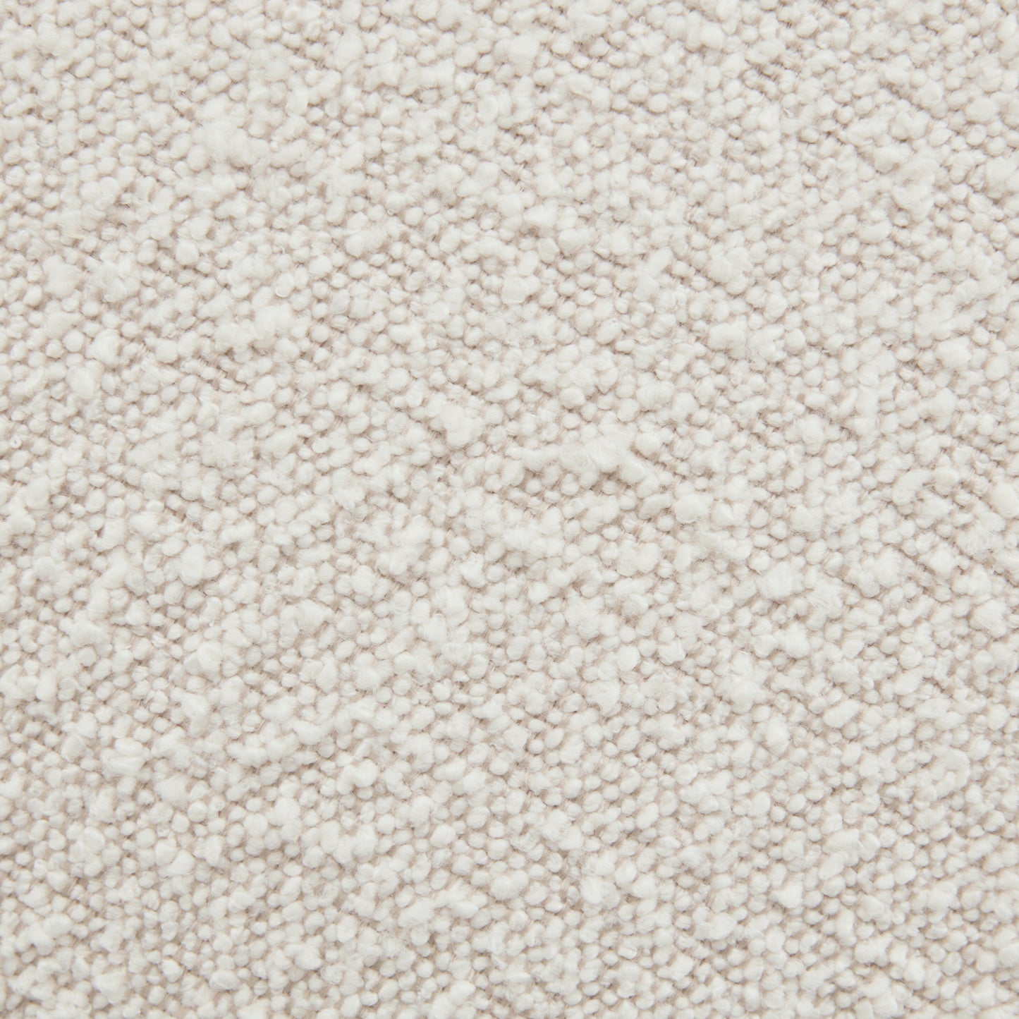 Basel Ottoman | Crema White Boucle