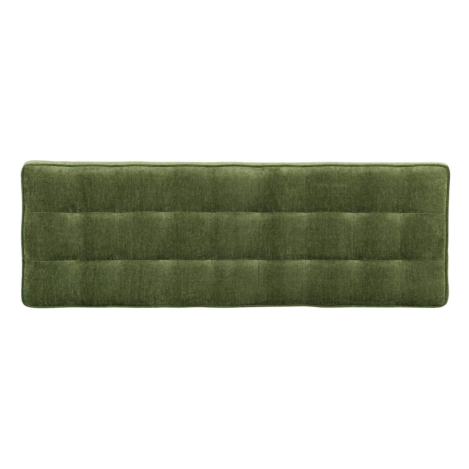 Luca Fabric Bench | Distressed Green 