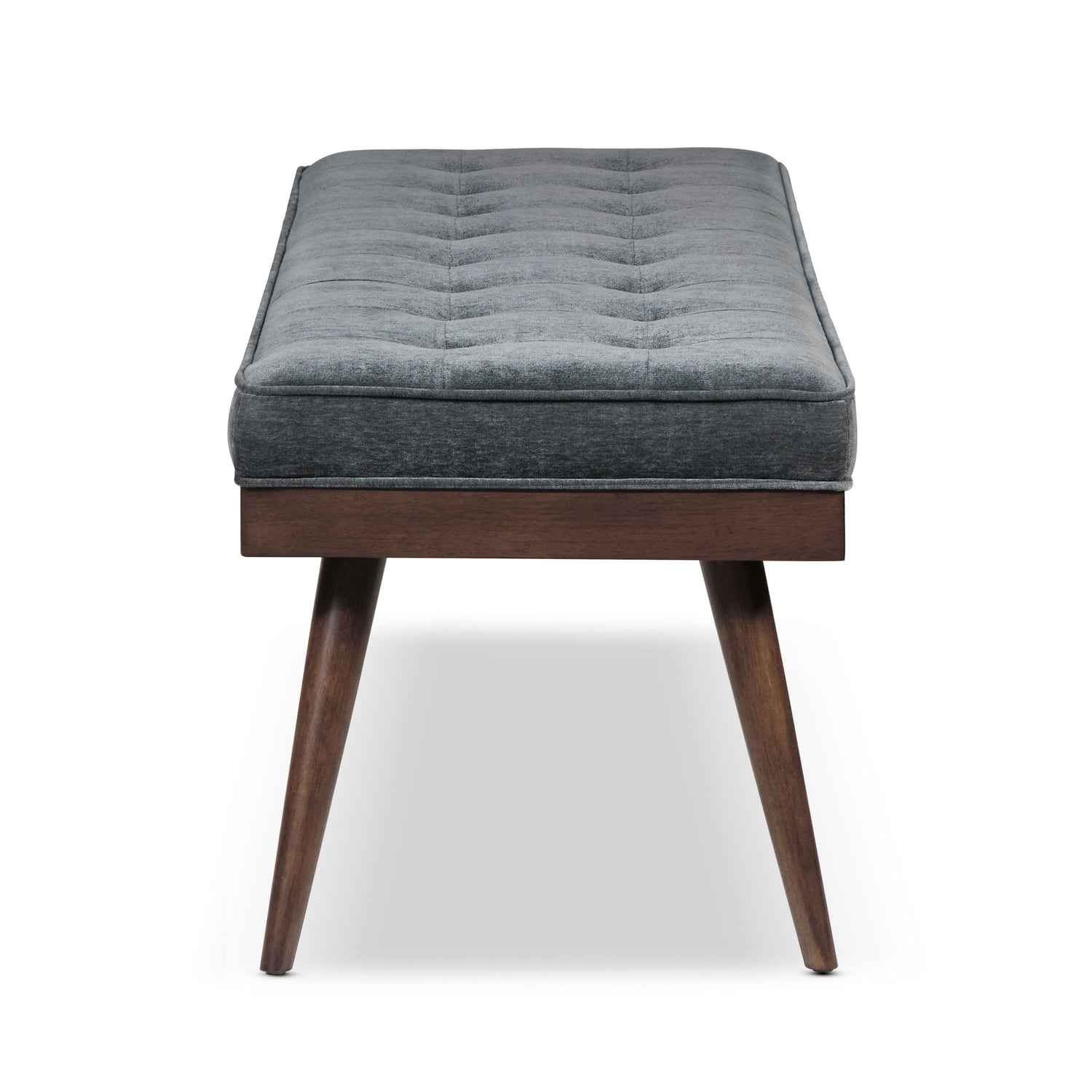 Luca Fabric Bench | Boreal Blue 
