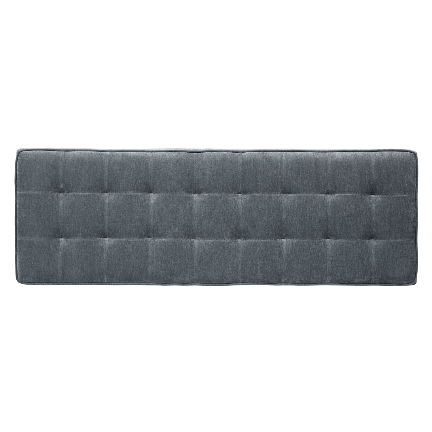 Luca Fabric Bench | Boreal Blue 