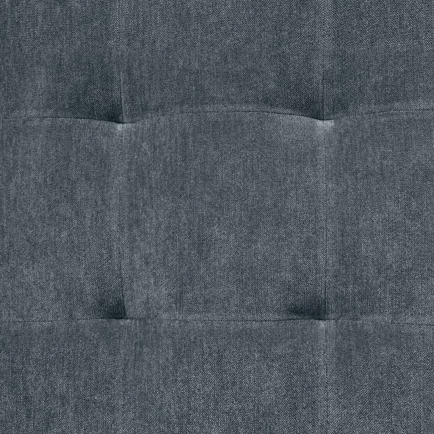 Luca Fabric Bench | Boreal Blue 
