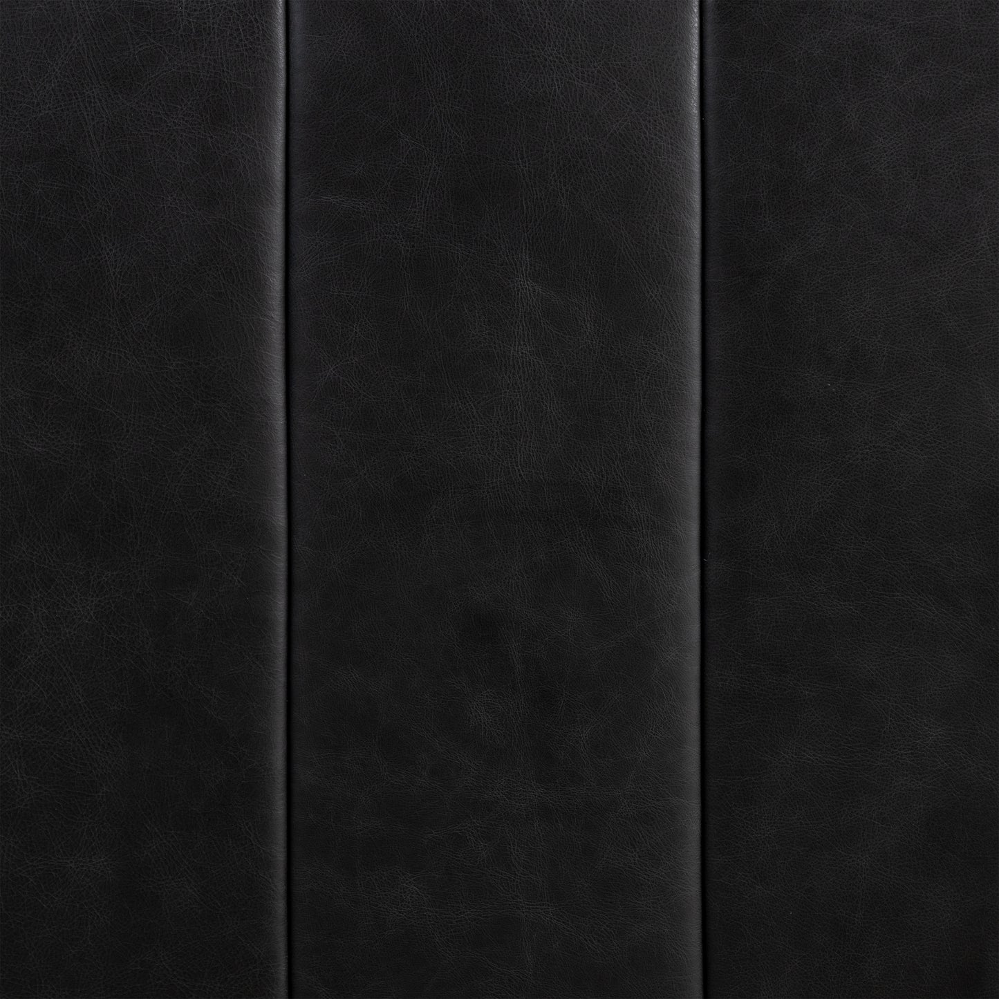 Canale 99" Leather Sofa | Onyx Black