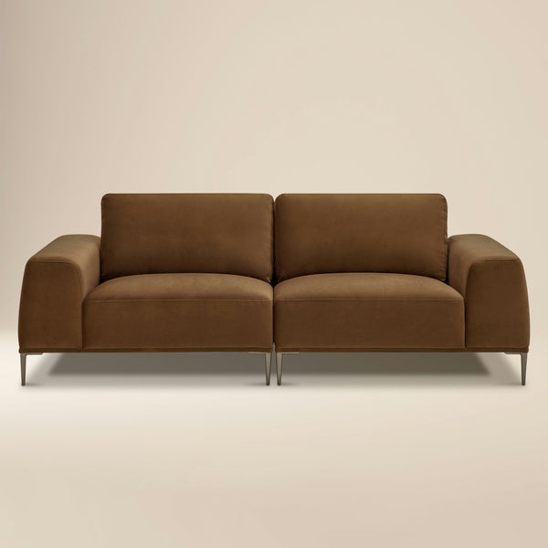 Rue 90.5" Sofa | Haven Brown